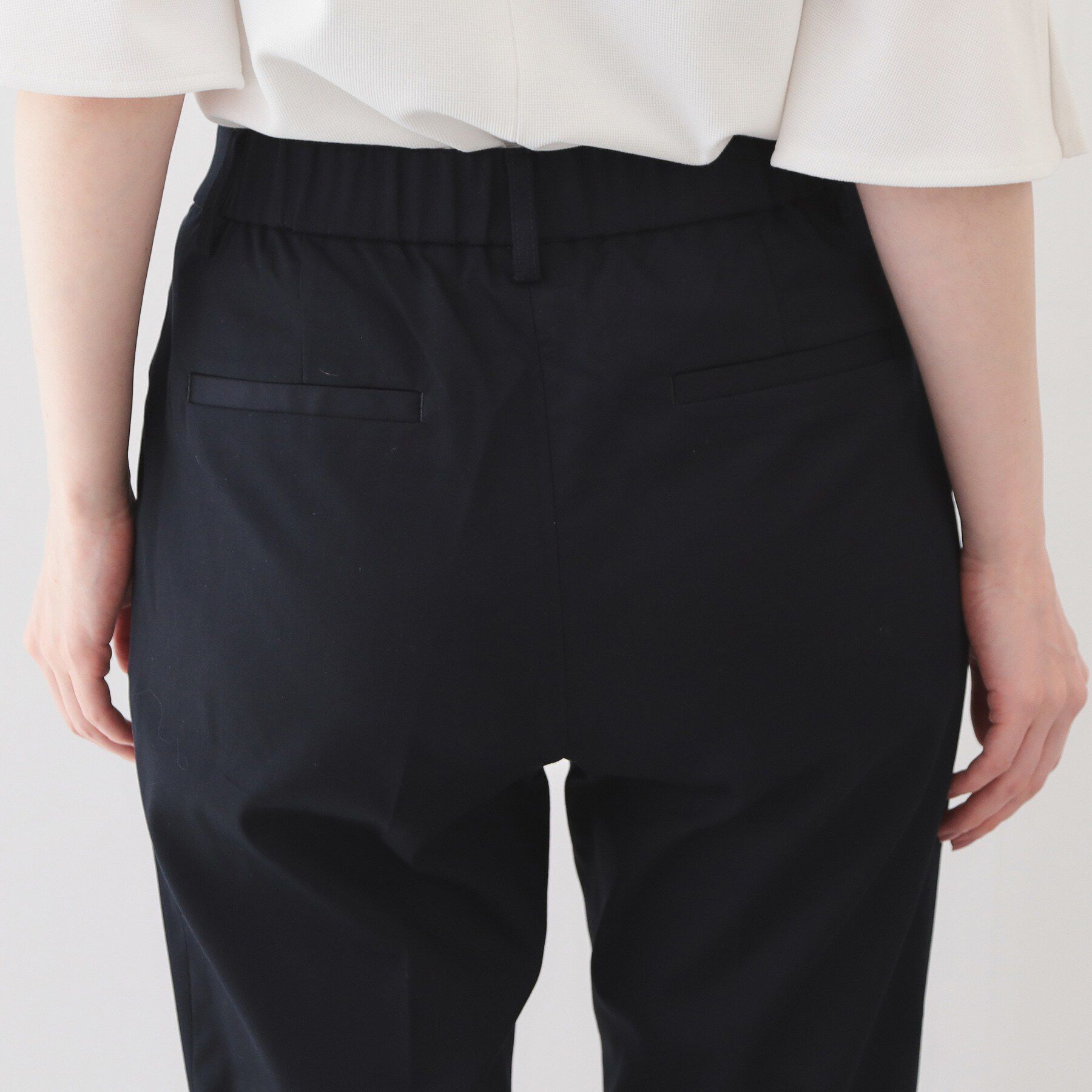 index「コンパクトストレッチカプリパンツ【洗濯機OK/吸水速乾/接触冷感/透け防止】」|その他|