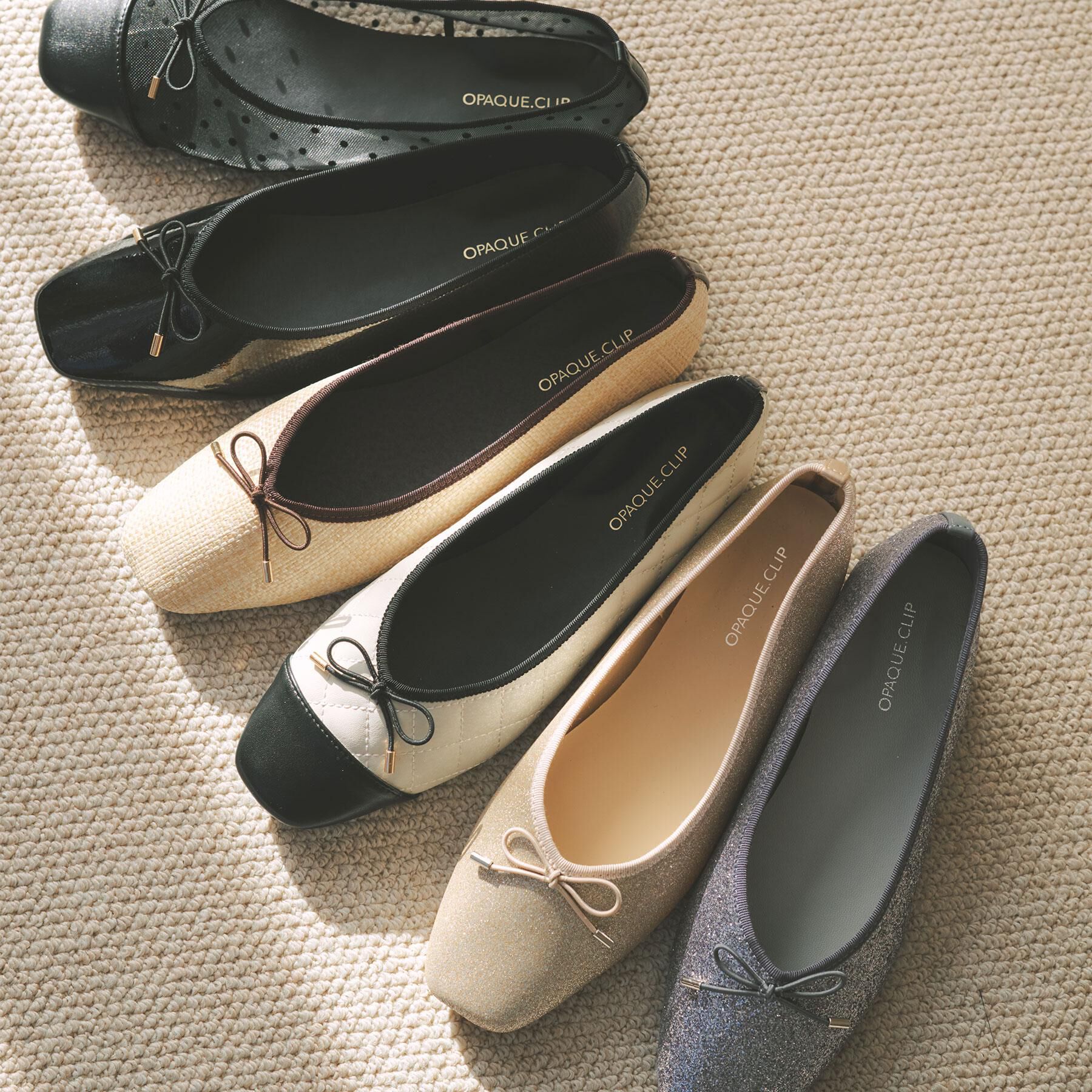 OPAQUE.CLIP「新色追加！【定番】名品フラットバレエシューズ」|パンプス|