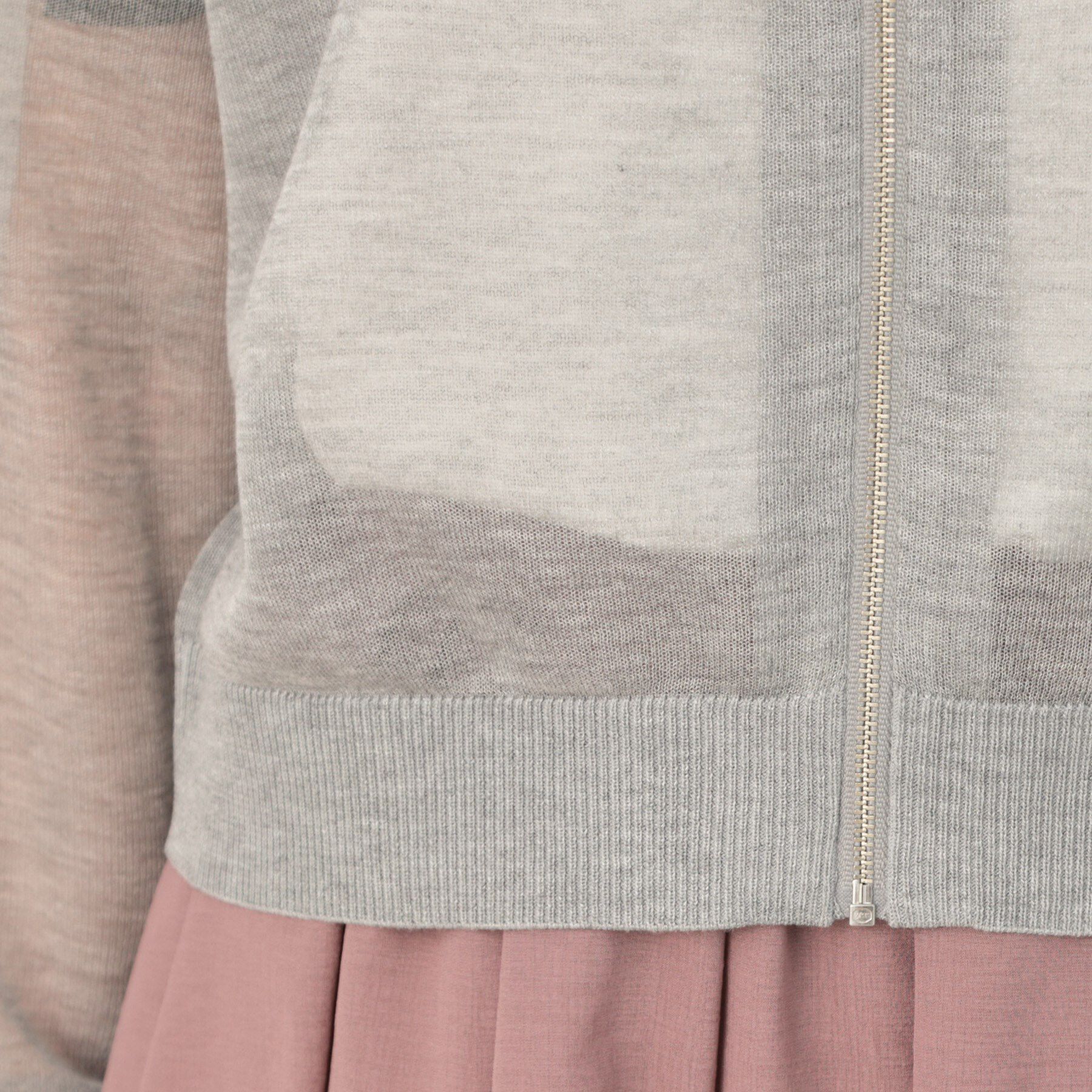 Couture broach「LEVITAシアージップアップブルゾン」|カーディガン|