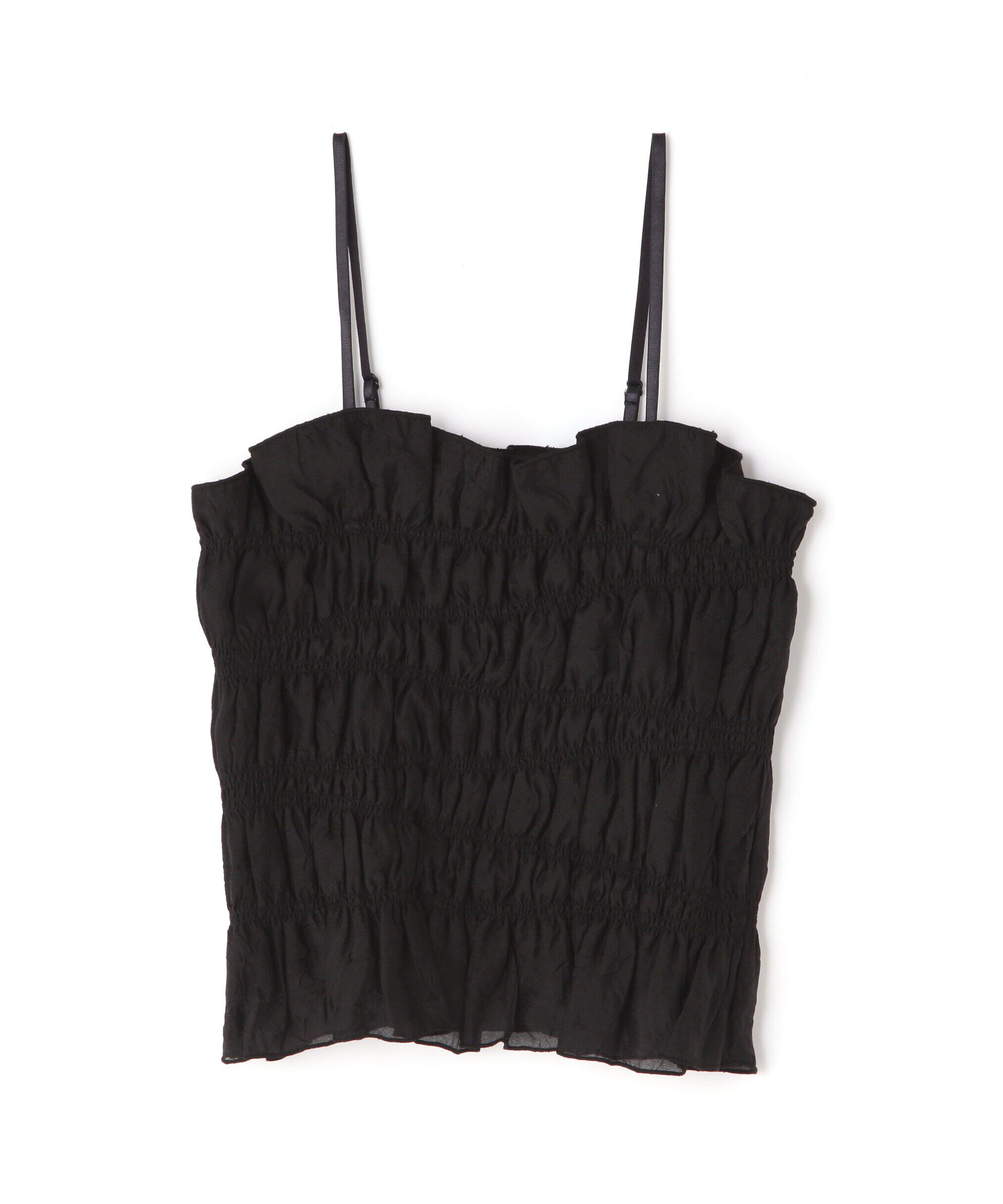  「ギャザーシャーリングビスチェ」|シャツ・ブラウス|