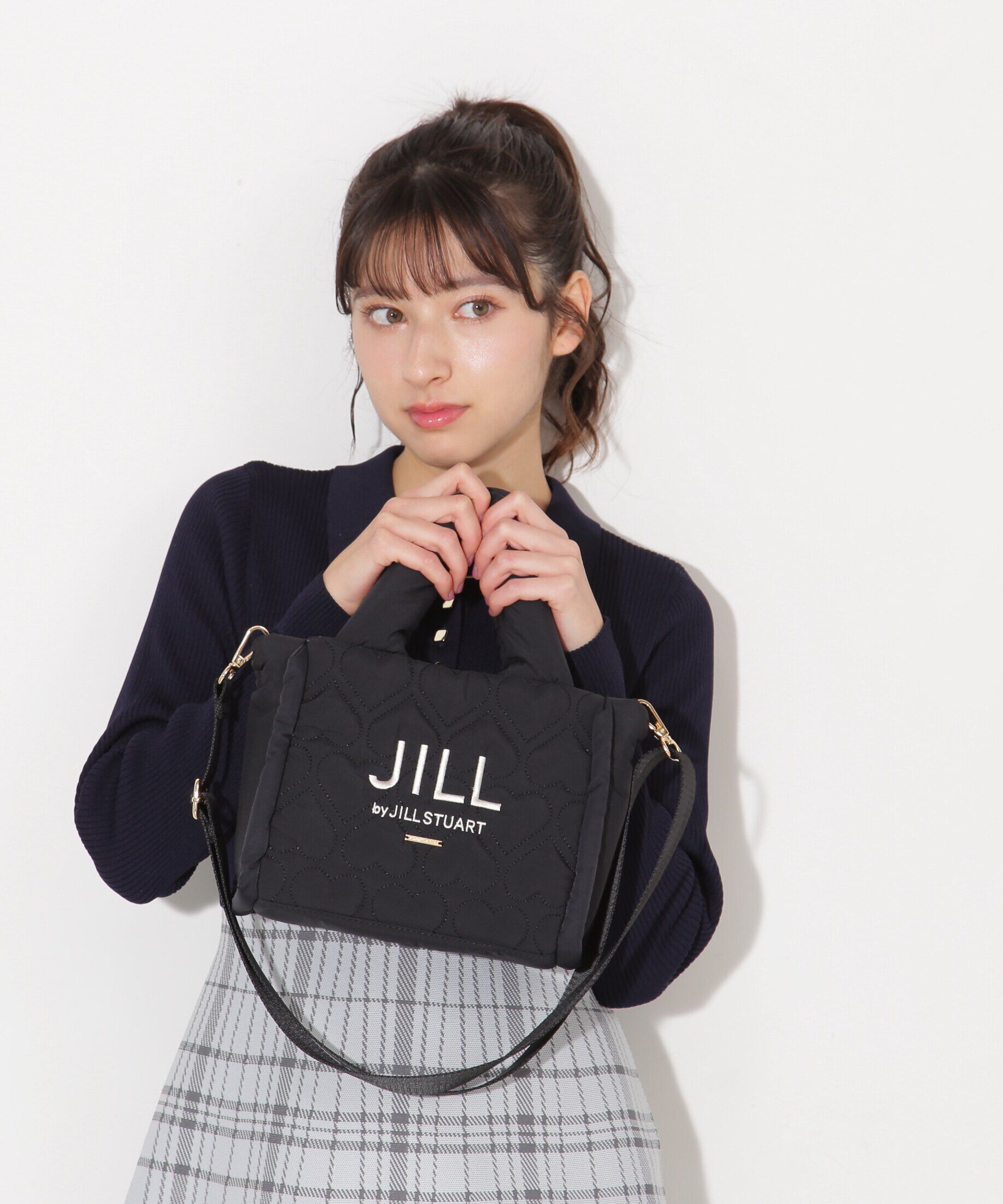  「ハートパフトート　WEB限定カラー:ピンクレッド」|その他|