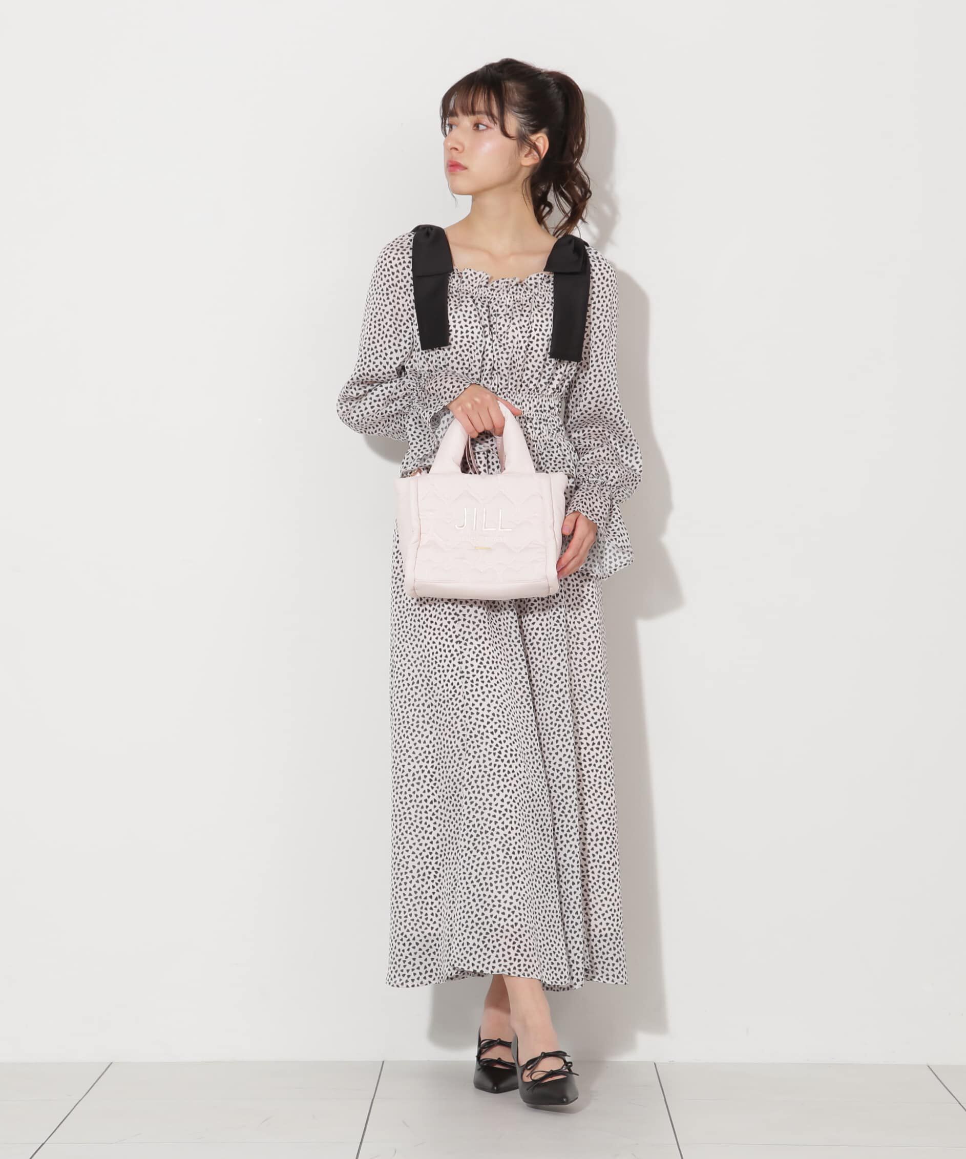  「ハートパフトート　WEB限定カラー:ピンクレッド」|その他|