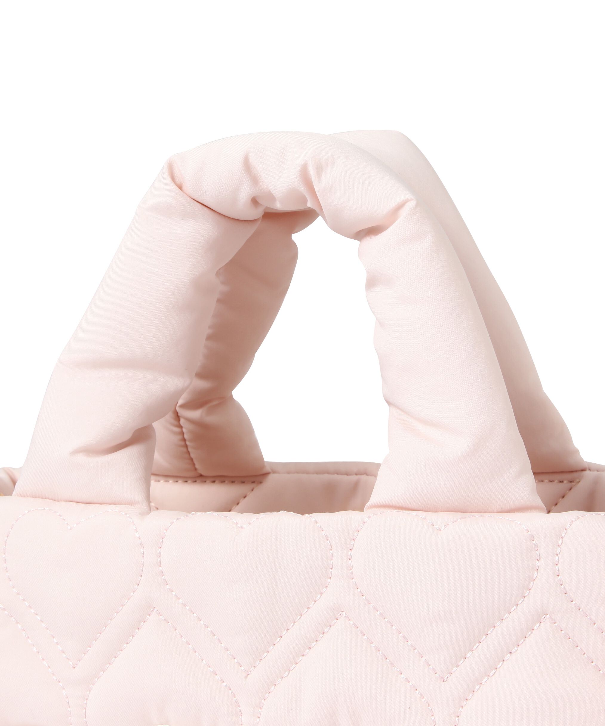  「ハートパフトート　WEB限定カラー:ピンクレッド」|その他|