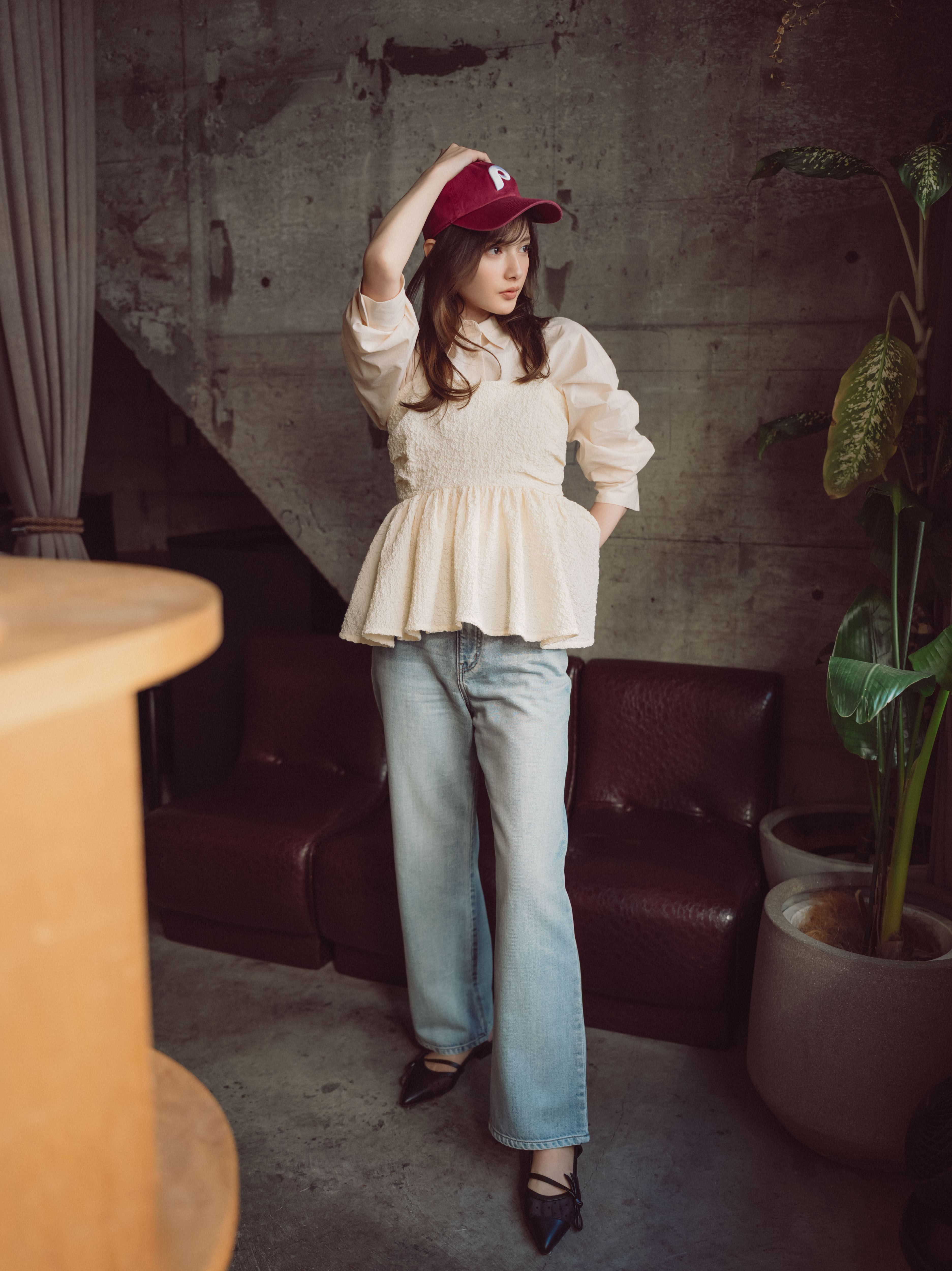 PROPORTION BODY DRESSING「〈a/mie〉オーバーシャツ　26SS」|シャツ・ブラウス|