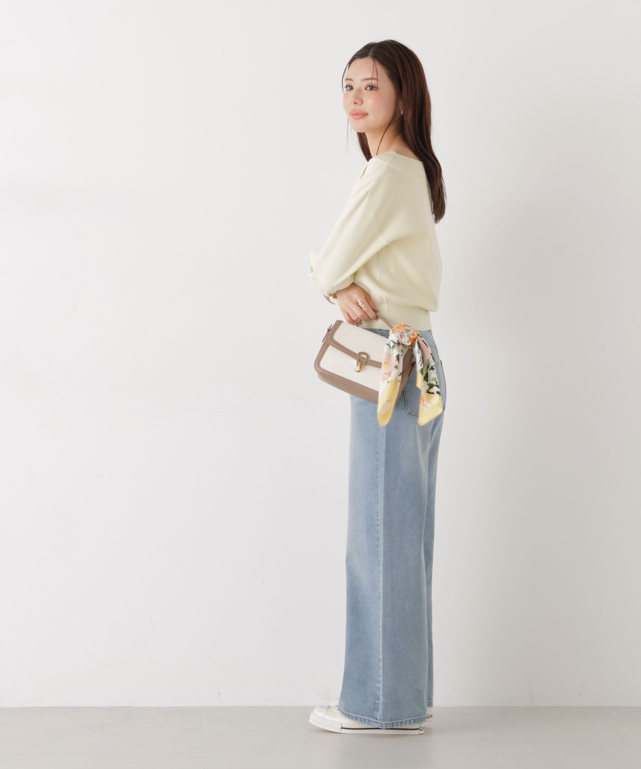 PROPORTION BODY DRESSING「〈a/mie〉ワイドデニムパンツ　26SS」|その他|