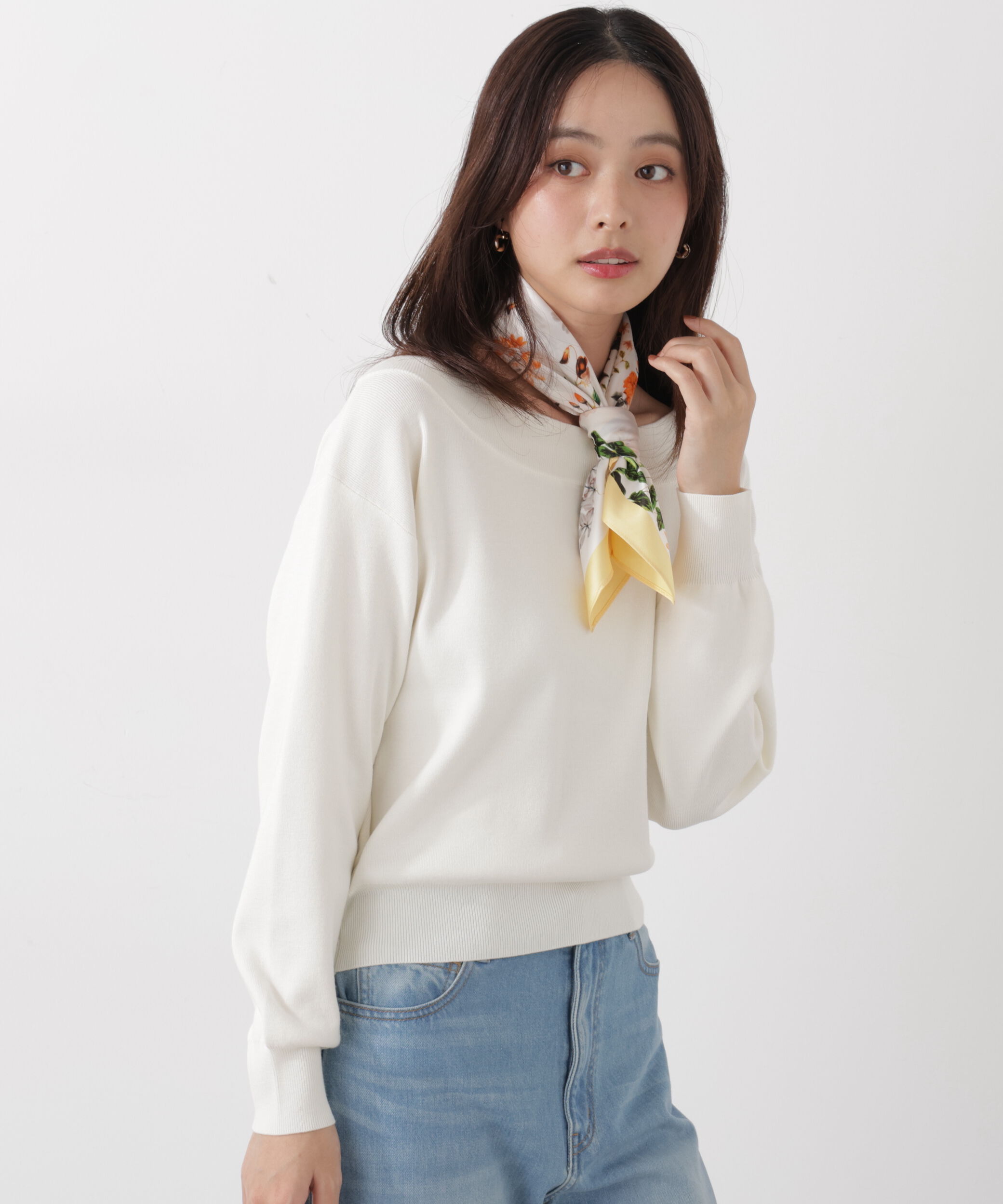 PROPORTION BODY DRESSING「2wayベーシックニット　　26SS」|ニット・セーター|