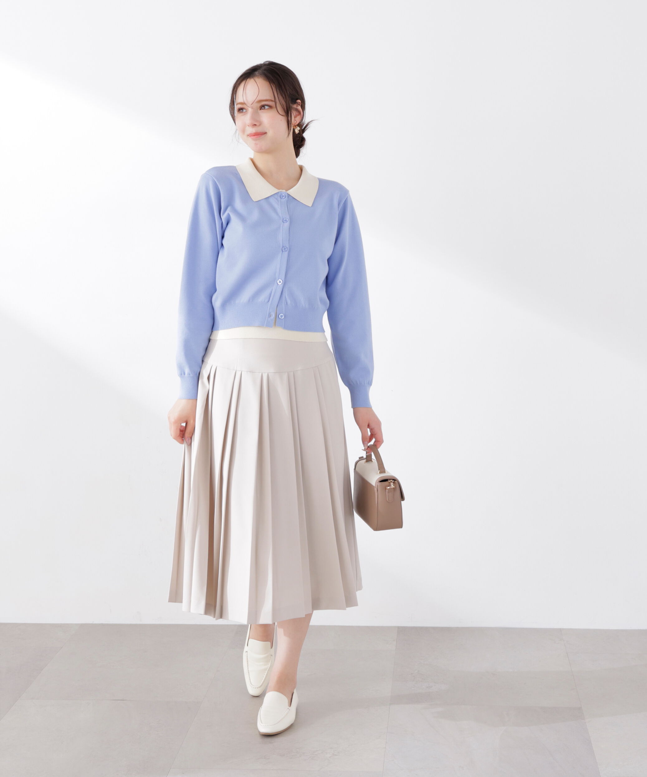 PROPORTION BODY DRESSING「ミディープリーツスカート　26SS」|スカート|