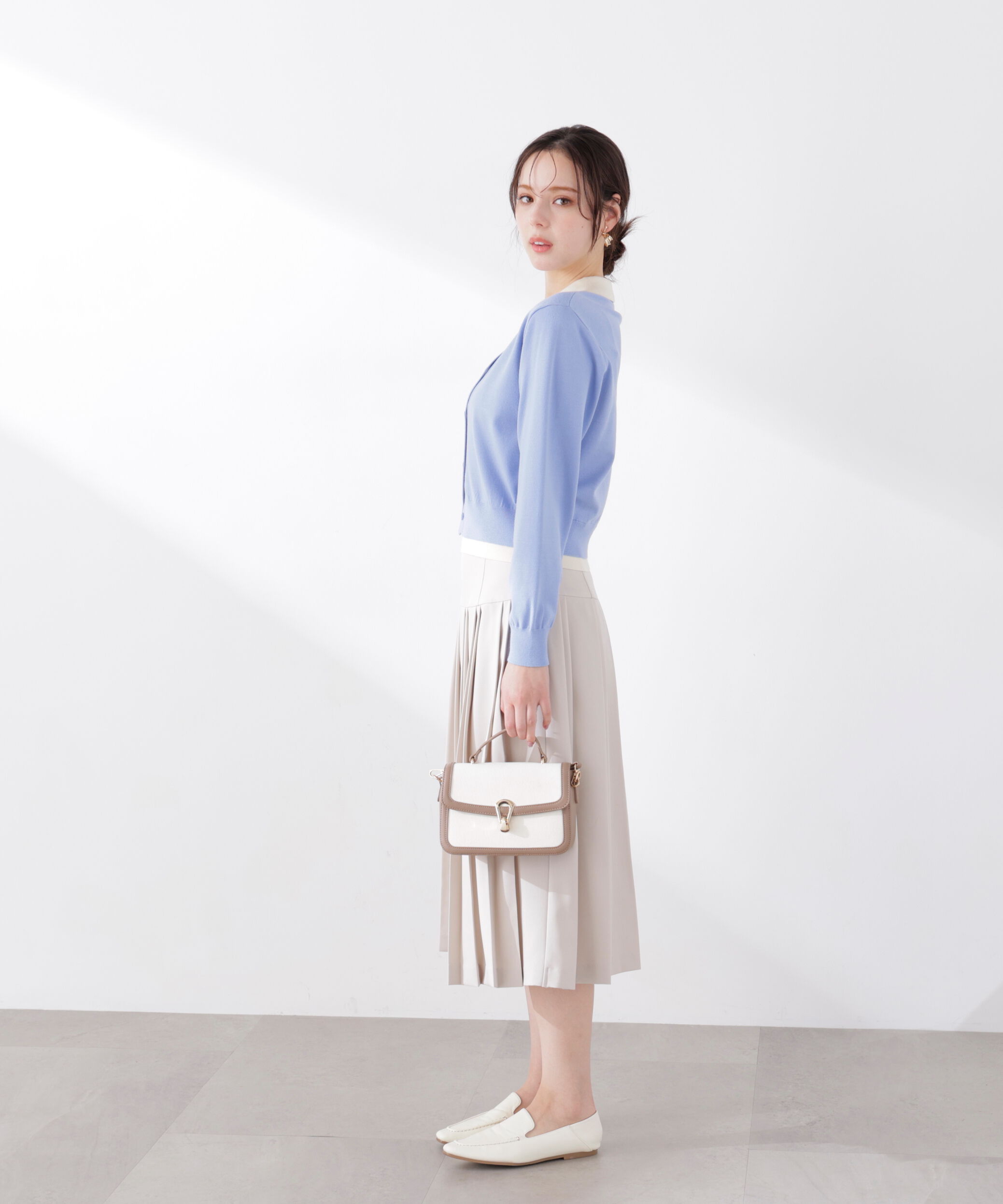 PROPORTION BODY DRESSING「ミディープリーツスカート　26SS」|スカート|