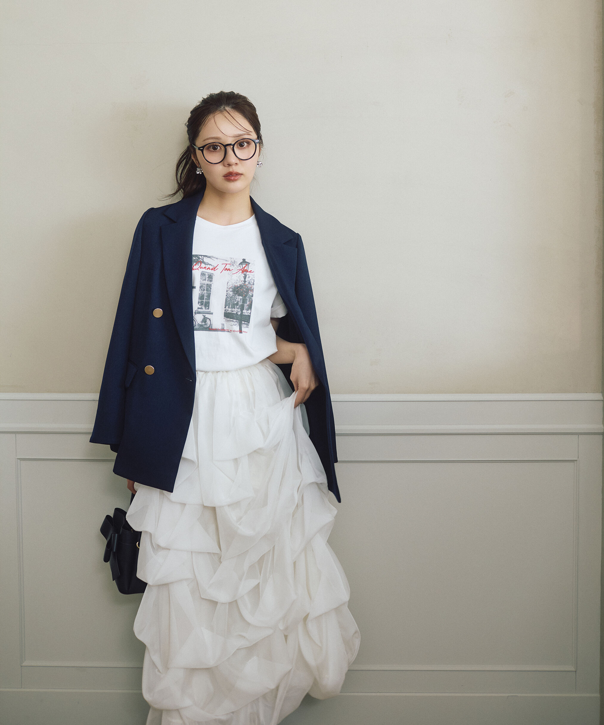 PROPORTION BODY DRESSING「＜山内ともなさんコラボ＞タックバルーンスカート 26SS」|スカート|