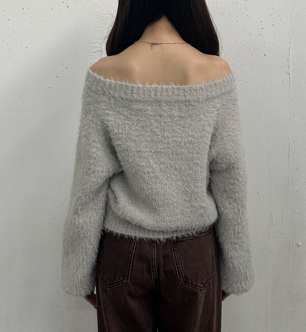 archives「ラメブークレフェザーニットプルオーバー」|ニット・セーター|