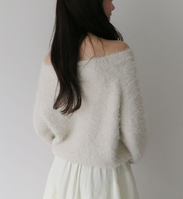 archives「ラメブークレフェザーニットプルオーバー」|ニット・セーター|