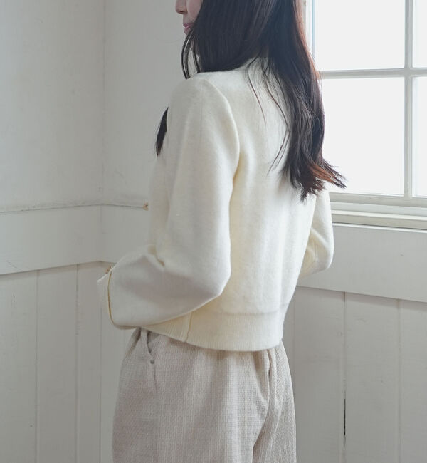 archives「金ボタンラメニットアンサンブル」|カーディガン|