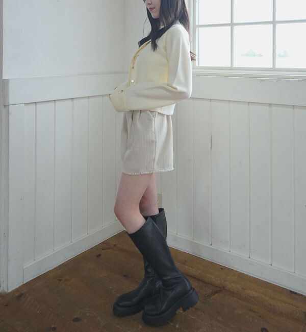 archives「金ボタンラメニットアンサンブル」|カーディガン|