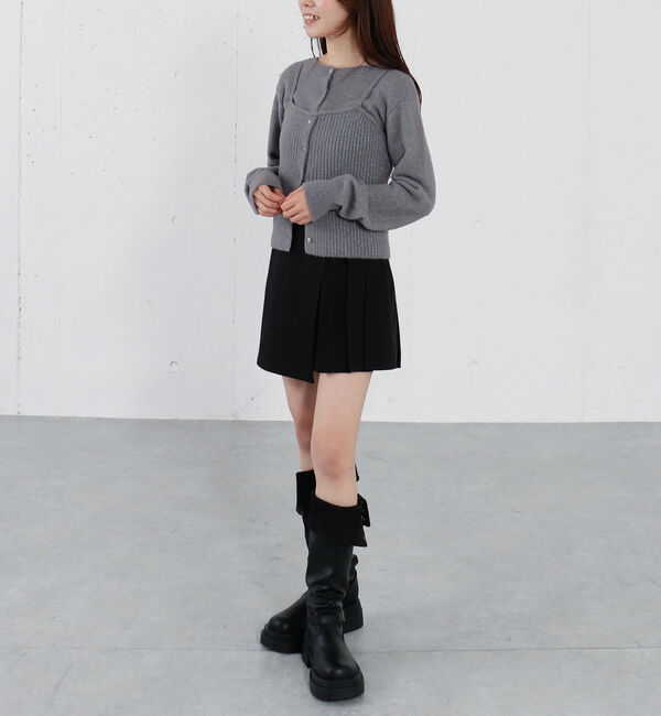 archives「ラメマシュマロニットアンサンブル」|カーディガン|