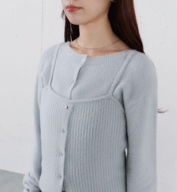 archives「ラメマシュマロニットアンサンブル」|カーディガン|