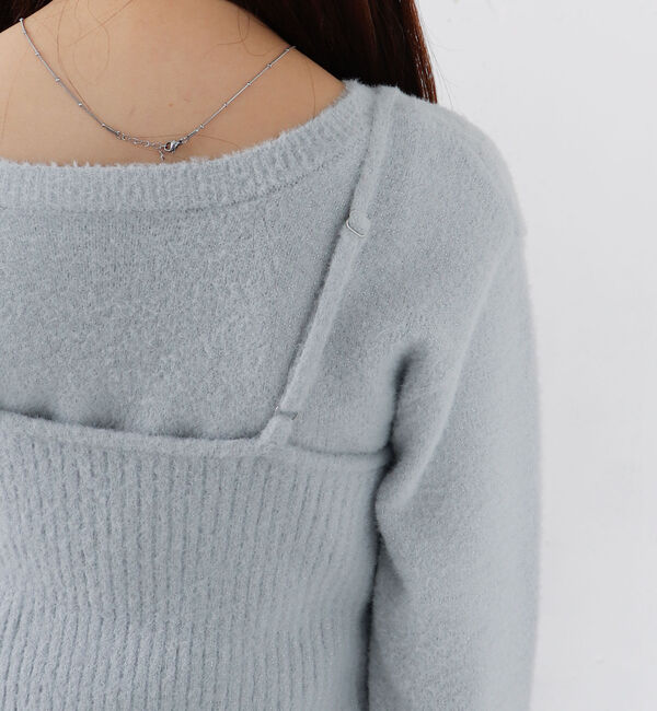 archives「ラメマシュマロニットアンサンブル」|カーディガン|