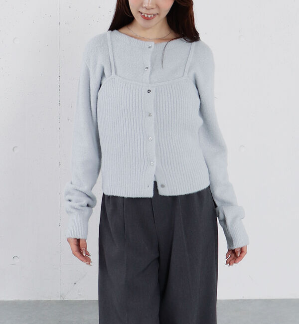 archives「ラメマシュマロニットアンサンブル」|カーディガン|