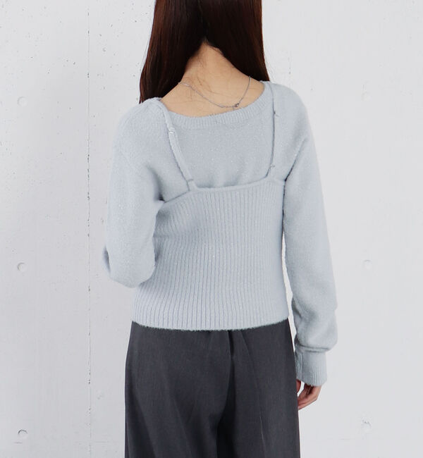 archives「ラメマシュマロニットアンサンブル」|カーディガン|