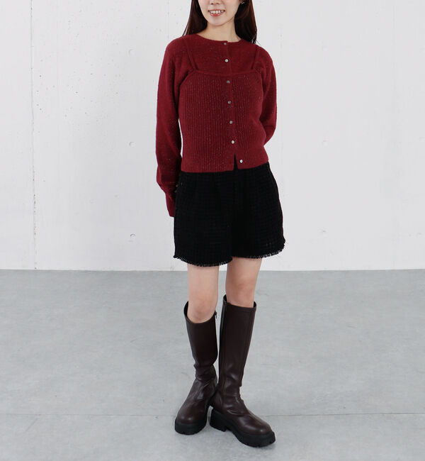 archives「ラメマシュマロニットアンサンブル」|カーディガン|