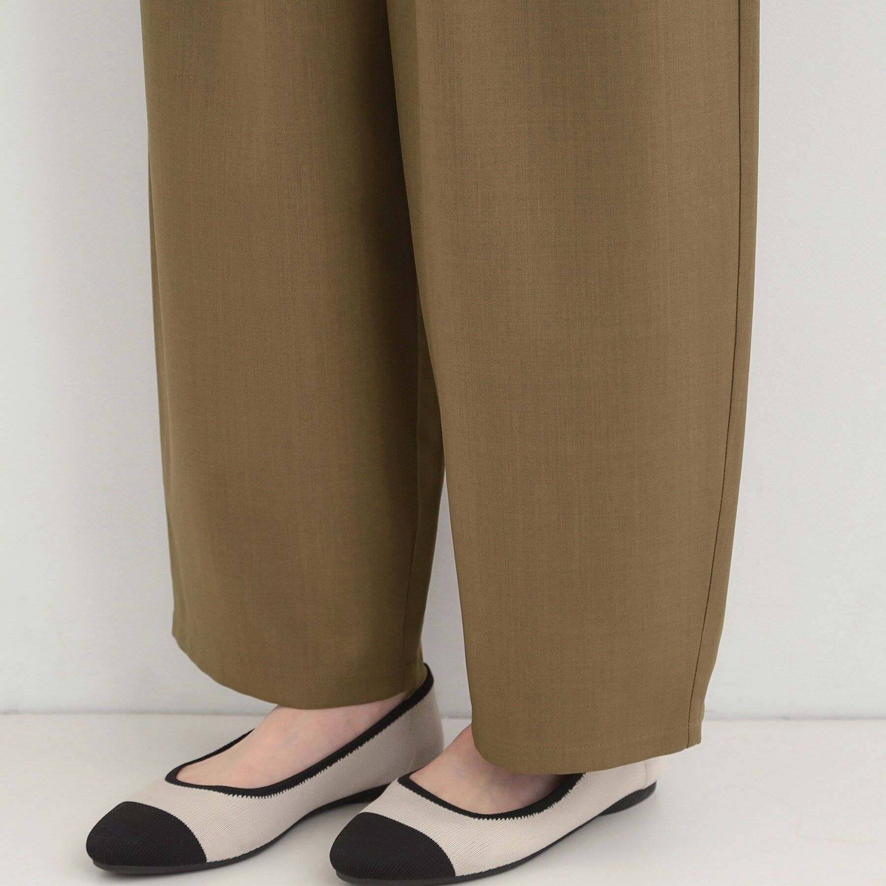 SHOO･LA･RUE「タックバギーカーブパンツ」|その他|