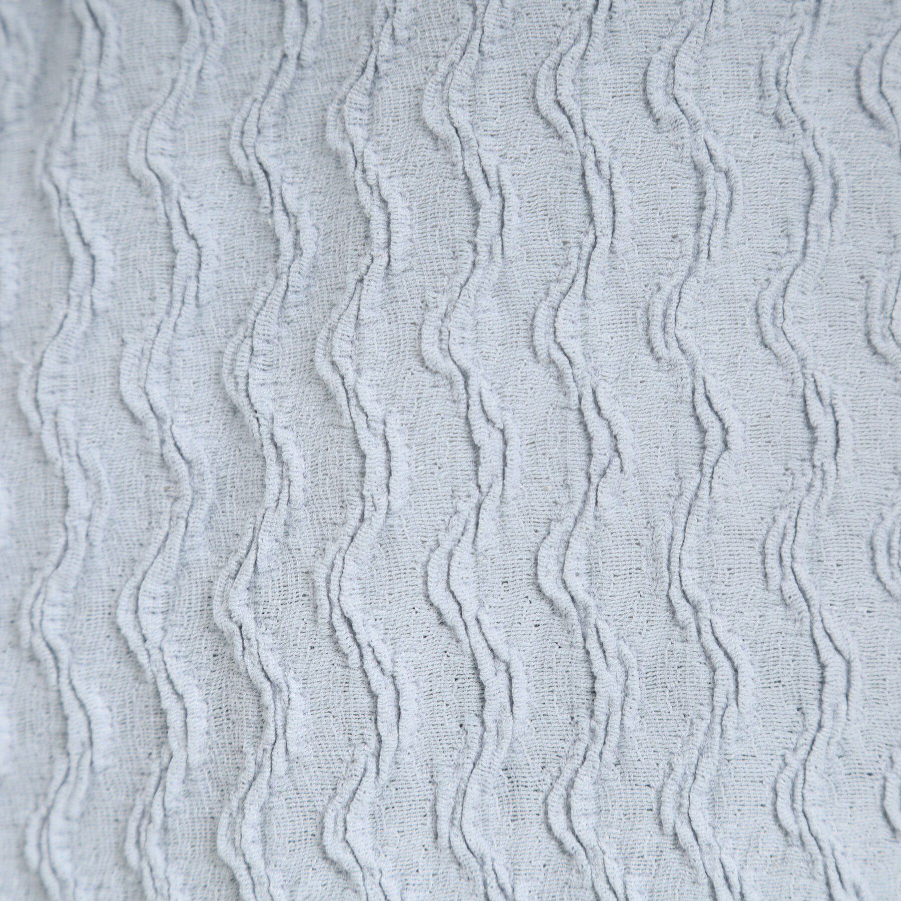 SHOO･LA･RUE「【洗濯機可/S-LL】ウェーブ柄ジャカード パフスリーブトップス」|Tシャツ・カットソー|