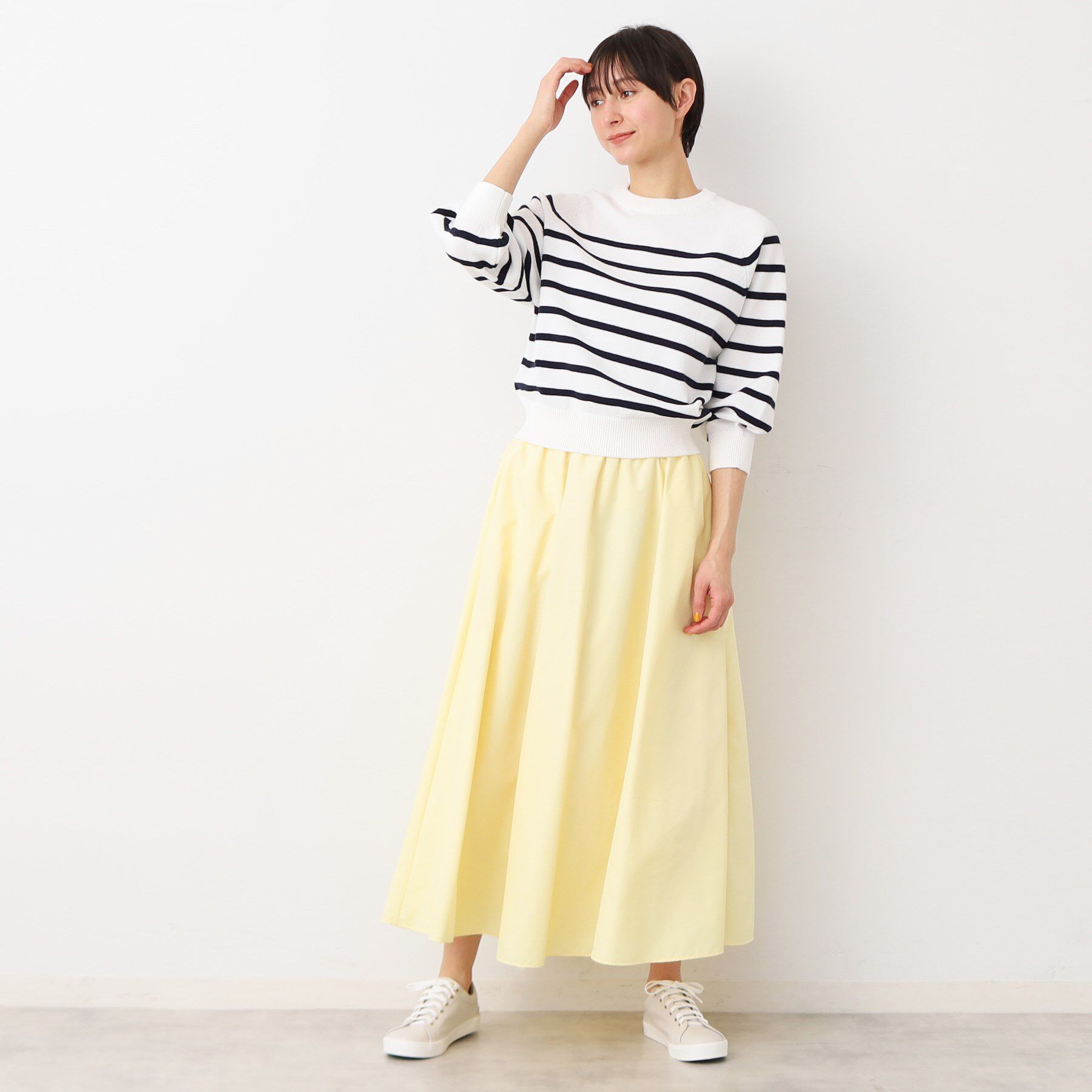 Dessin「【洗える・4サイズ展開】バルーンスリーブニット（XS～L）」|ニット・セーター|