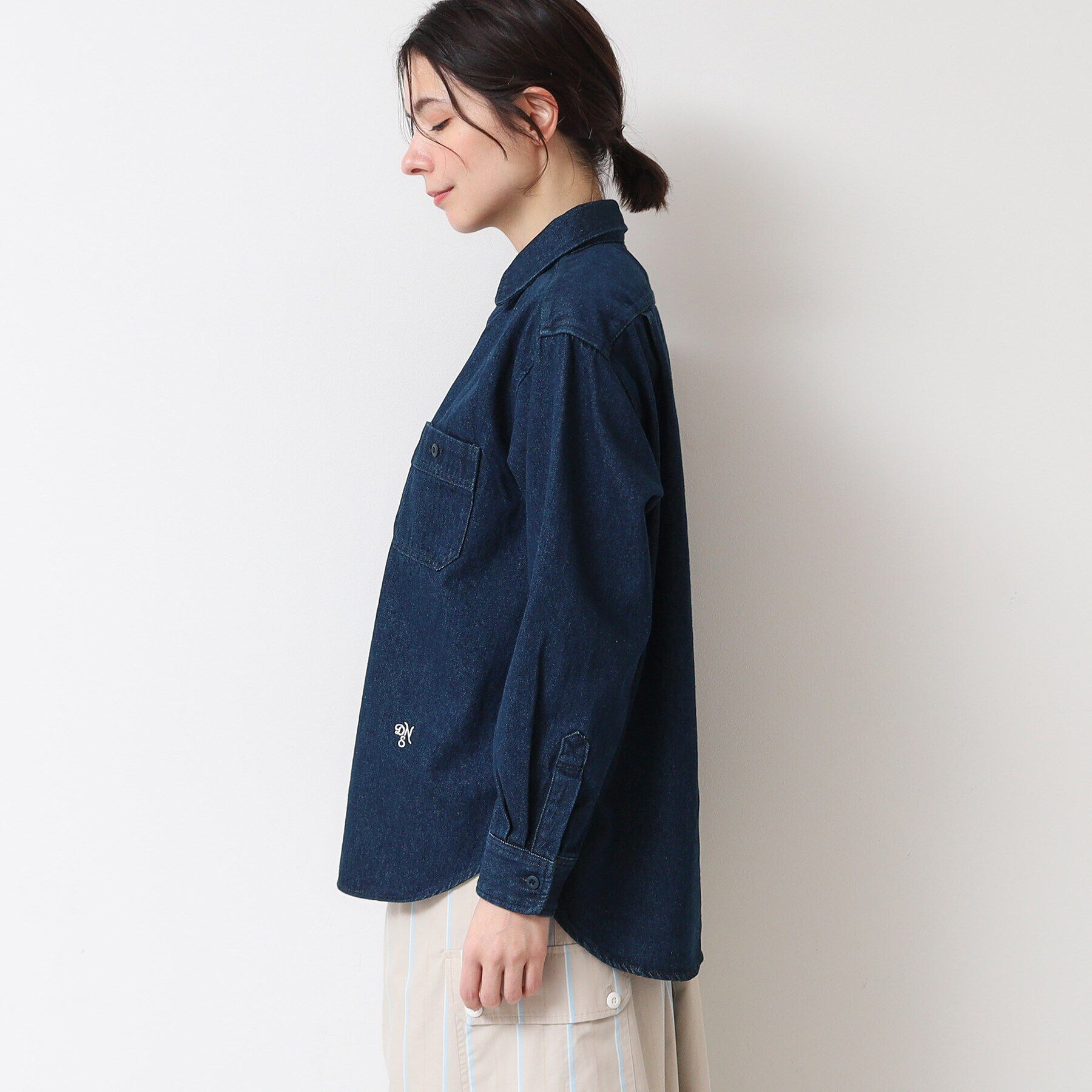 Dessin「【ユニセックス】デニムシャツ（10オンス）」|シャツ・ブラウス|