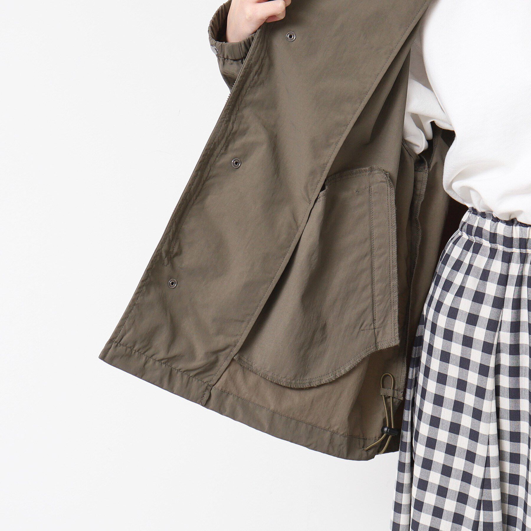 Dessin「【ユニセックス】ナイロンタッサーブルゾン」|ブルゾン・スタジャン|