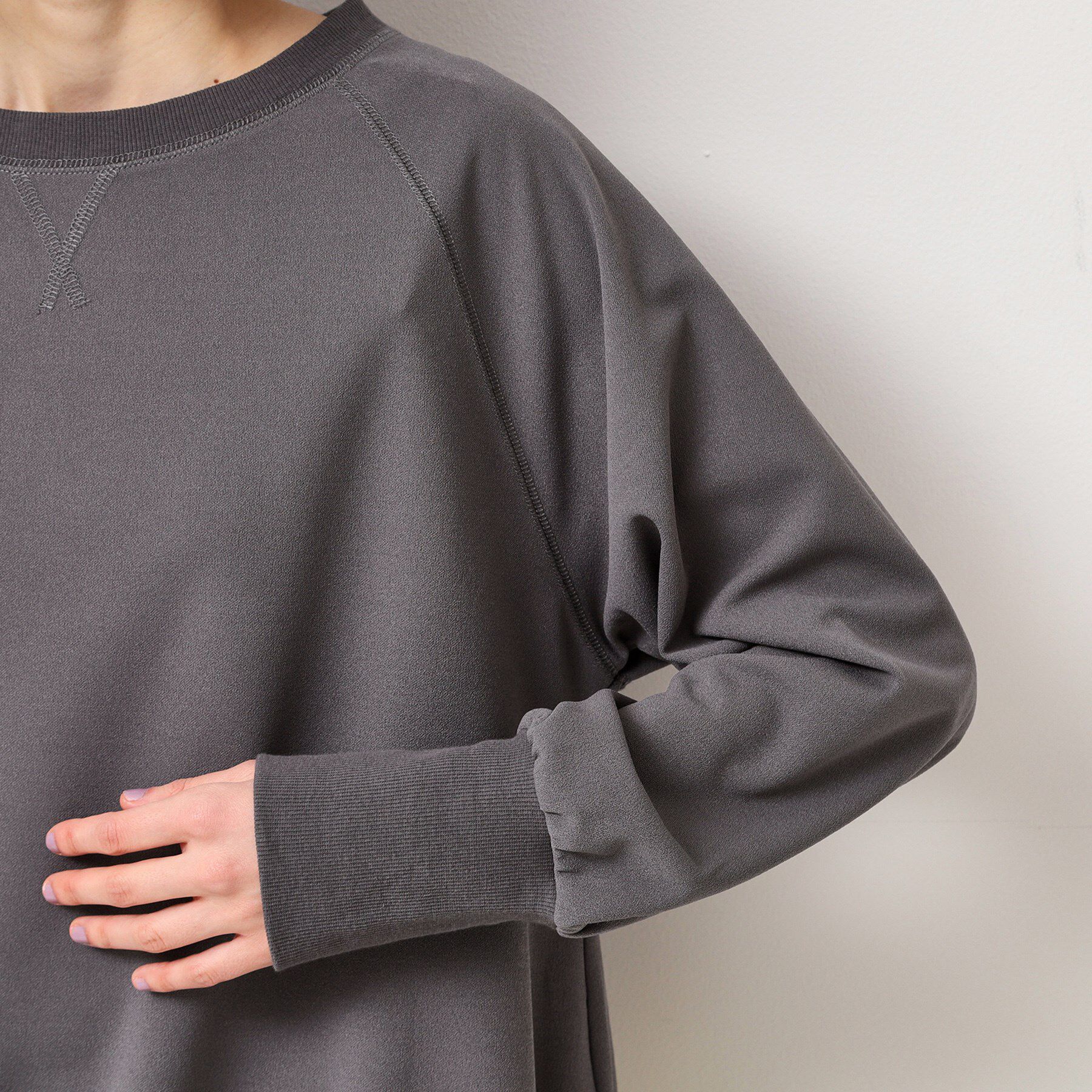 Dessin「【セットアップ可能・洗える】ジョーゼットドロスト付きブラウス」|Tシャツ・カットソー|