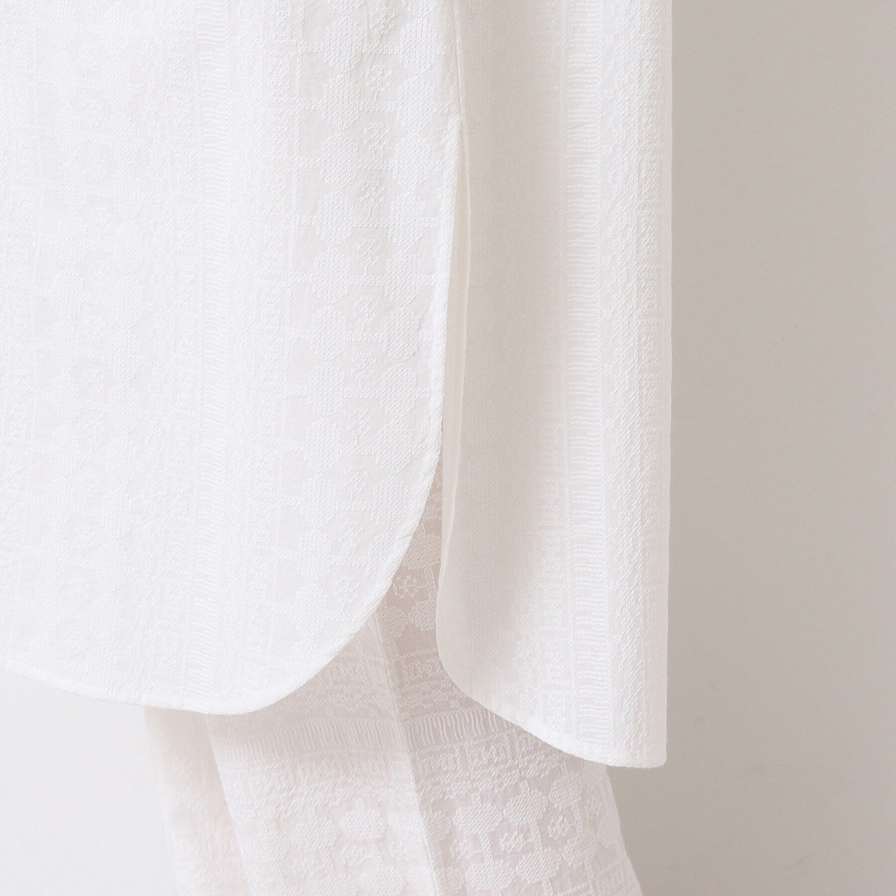 Dessin「【インド刺繍・セットアップ可能・洗える】シャツワンピース」|ワンピース|