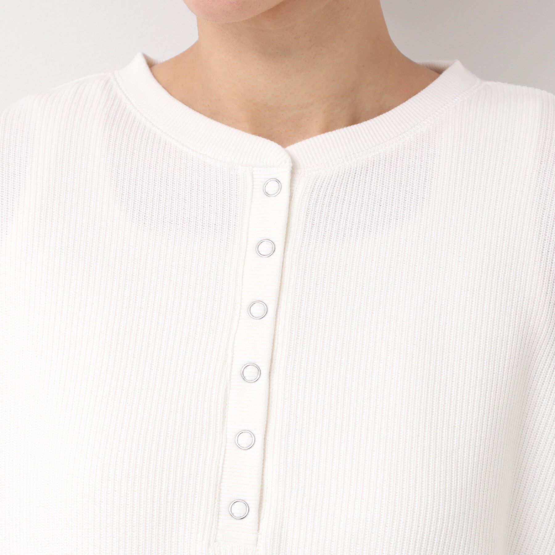 Dessin「【洗える】ヘンリーネックカットソー」|Tシャツ・カットソー|