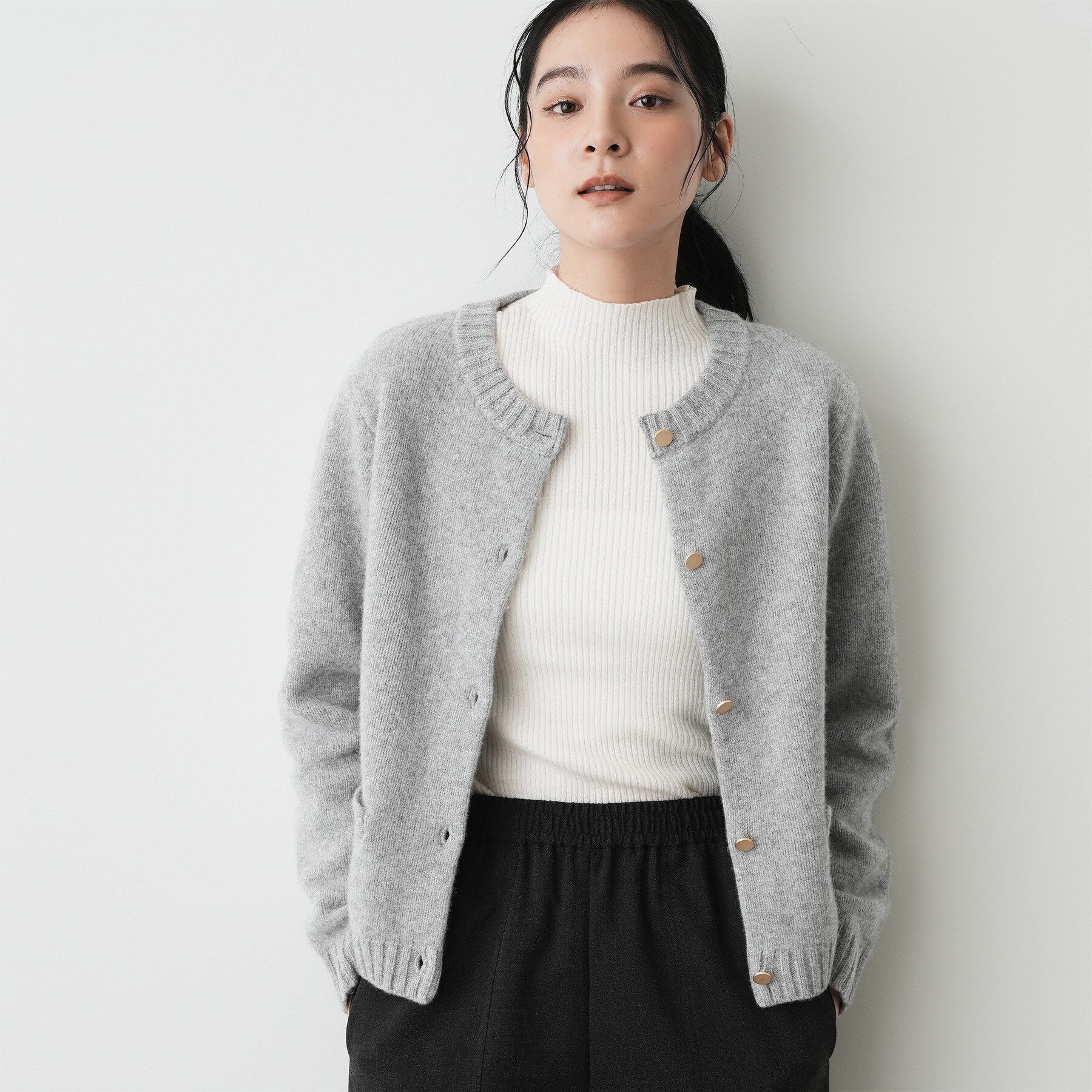 Dessin「ウールカシミヤカーディガン」|カーディガン|