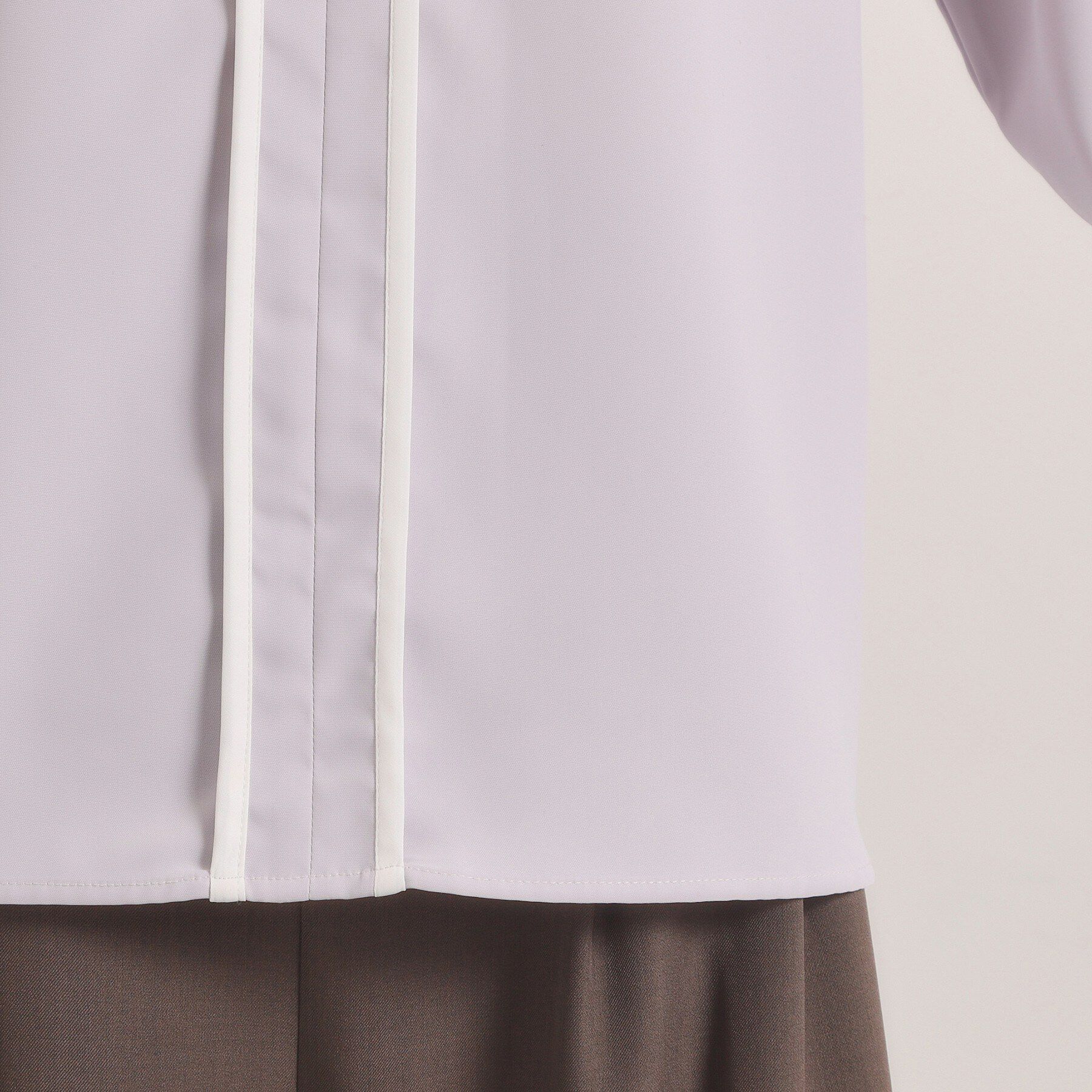 ITS&rsquo;DEMO「【入卒／手洗い可】配色ブラウス」|シャツ・ブラウス|