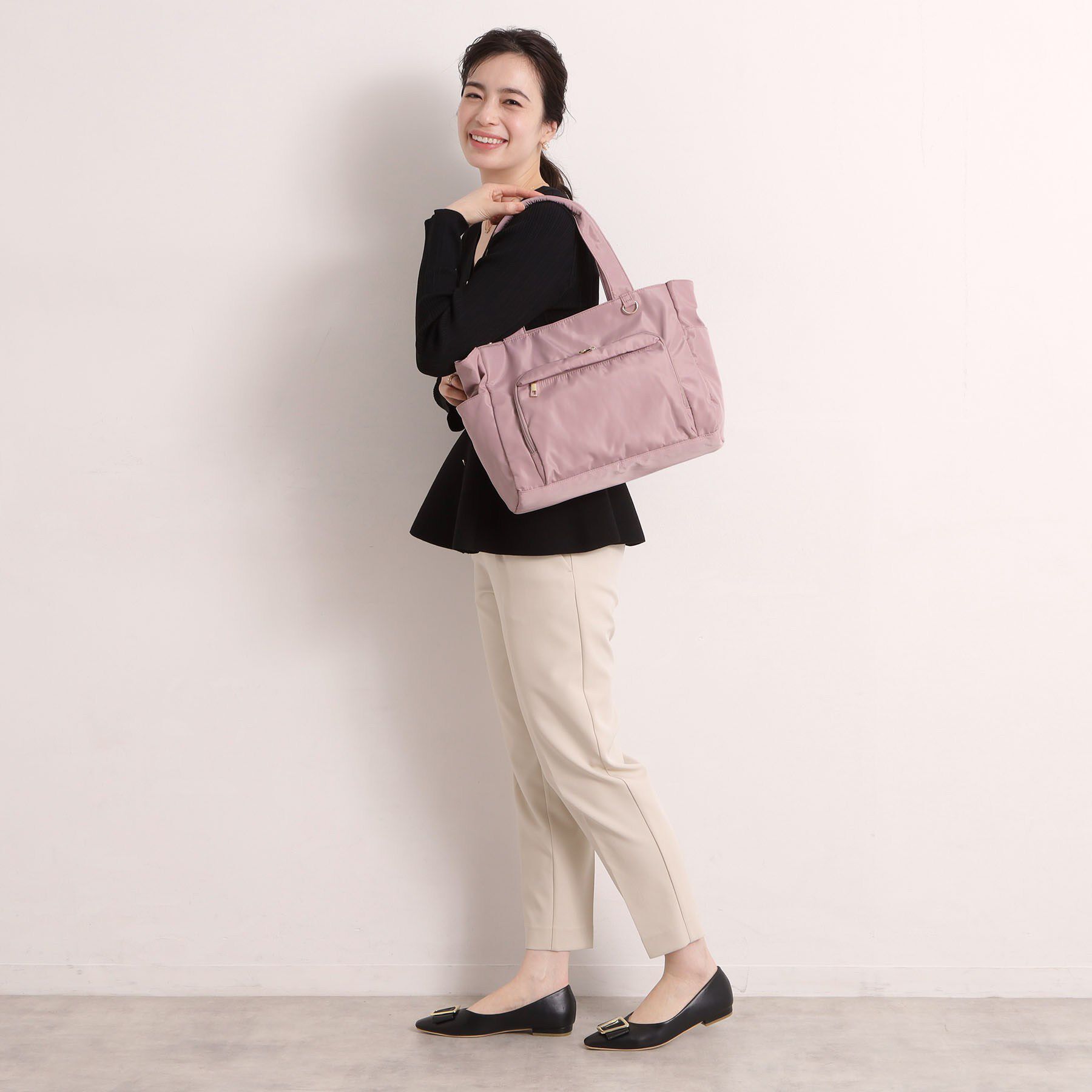 ITS&rsquo;DEMO「【12ポケット】ガバッとトート」|トートバッグ|