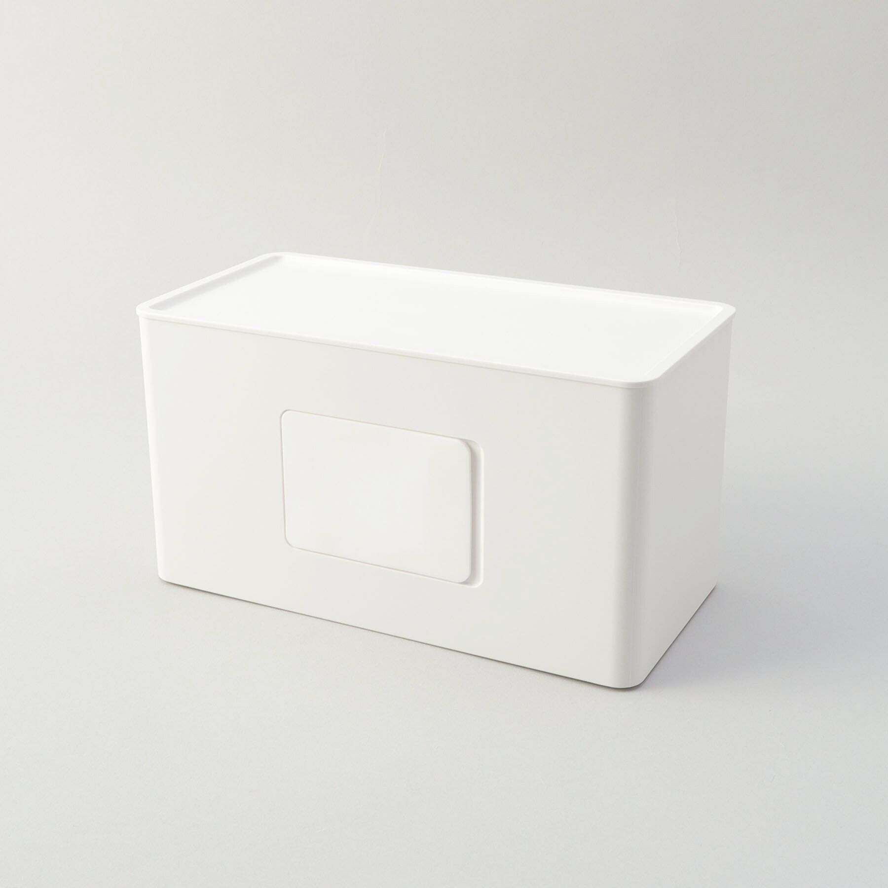 212 KITCHEN STORE「両面コンパクトティッシュ＆ウェットシートケース WH 山崎実業 ＜tower タワー＞」|食器・キッチングッズ|