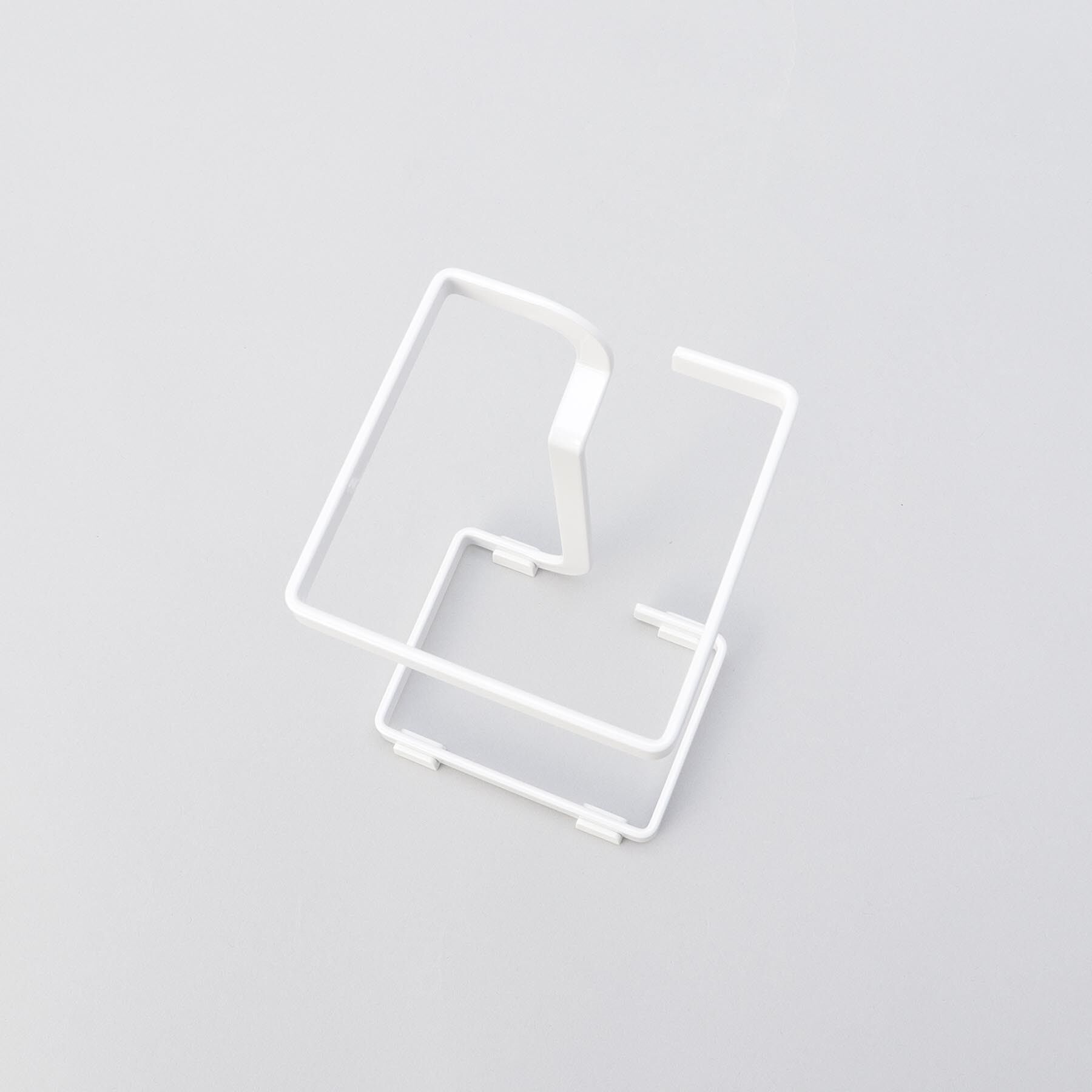 212 KITCHEN STORE「コーナーに置ける水切りネットホルダー スクエア WH 山崎実業 ＜tower  タワー＞」|その他|