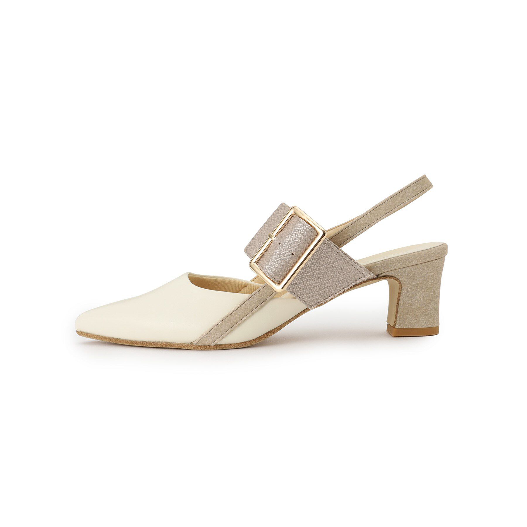 ESPERANZA「バックルベルトバックストラップパンプス」|パンプス|