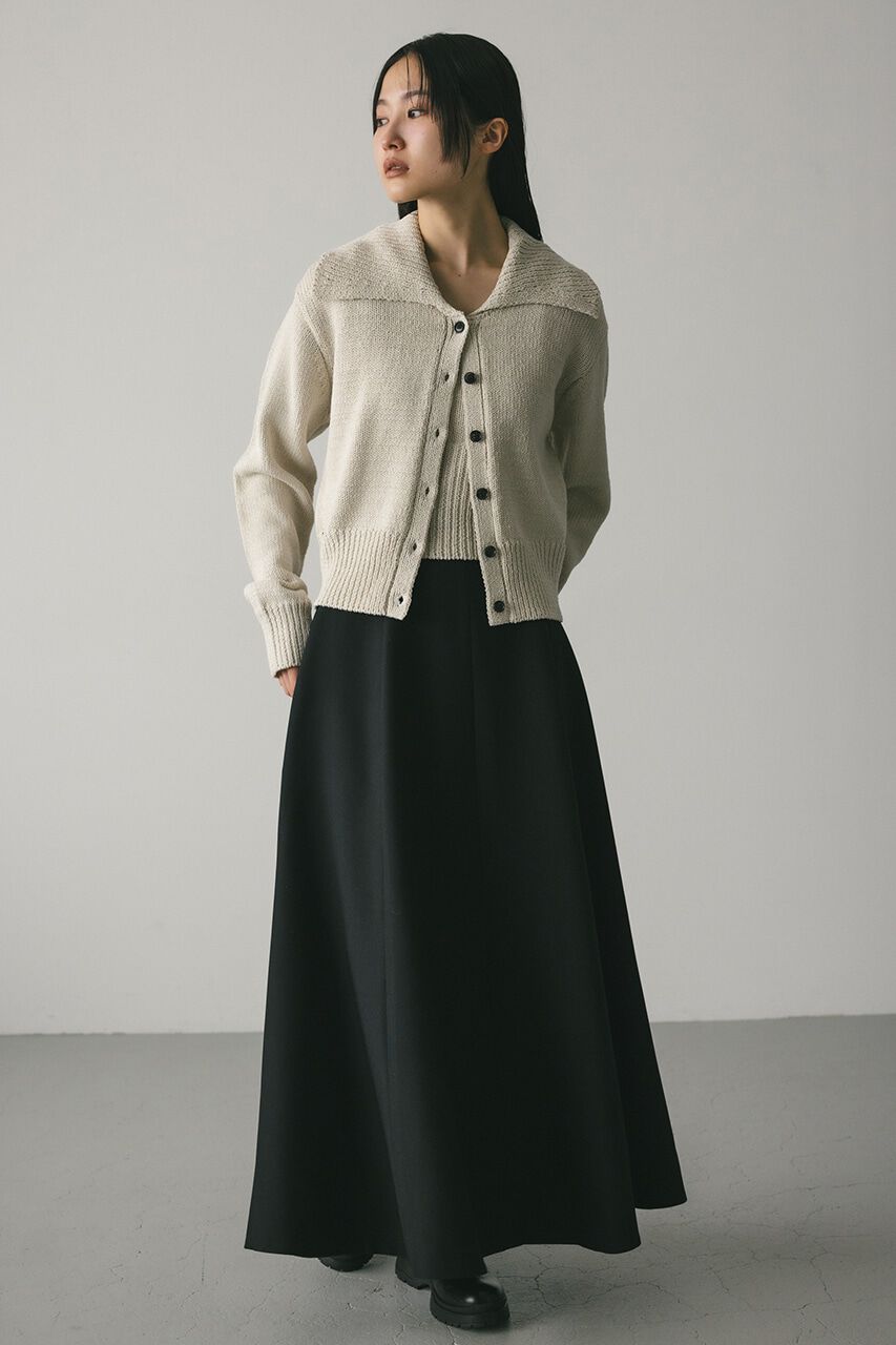 STYLEMIXER「ビッグカラーアンサンブルニットカーデ」|カーディガン|