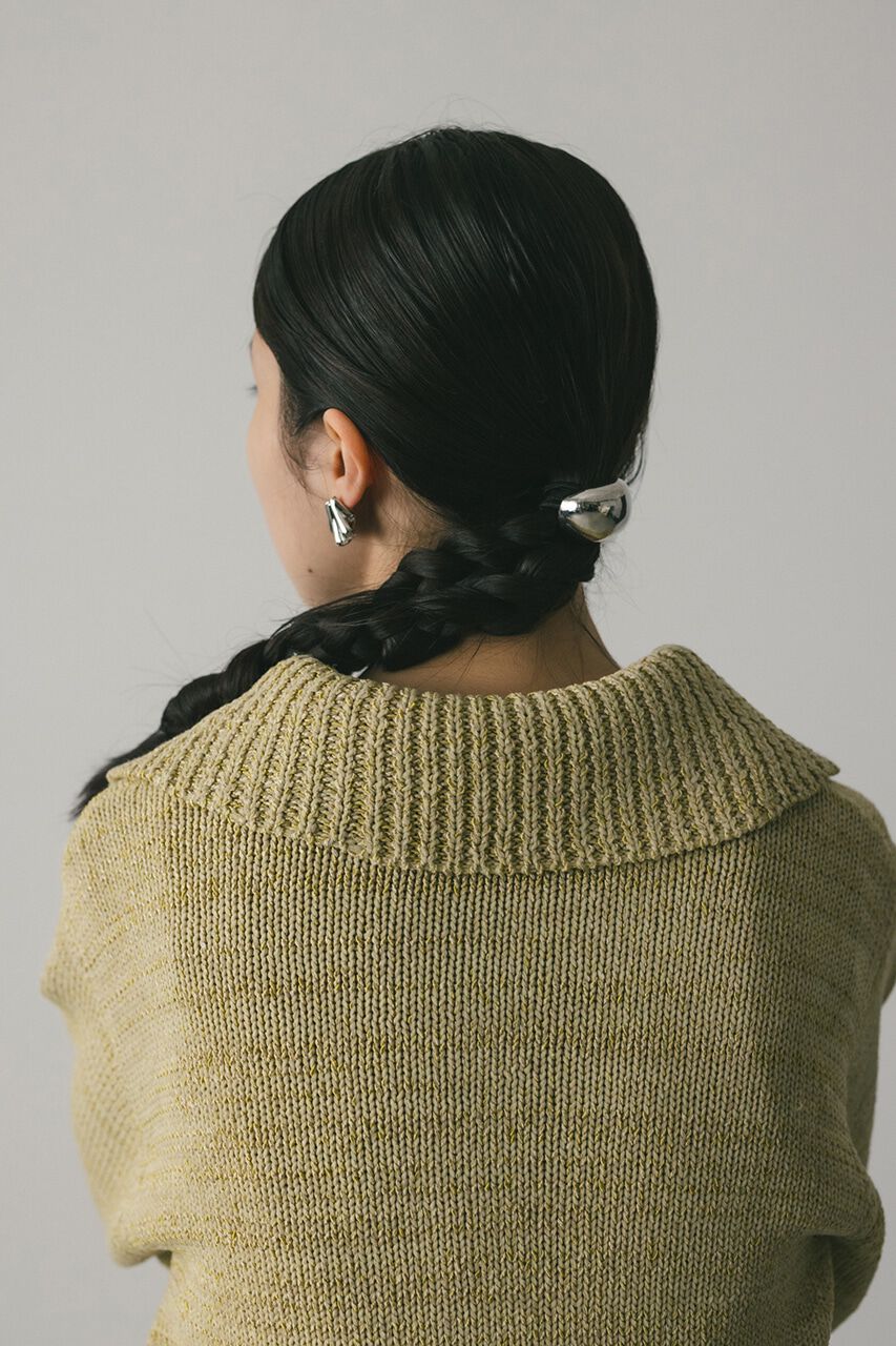 STYLEMIXER「ビッグカラーアンサンブルニットカーデ」|カーディガン|