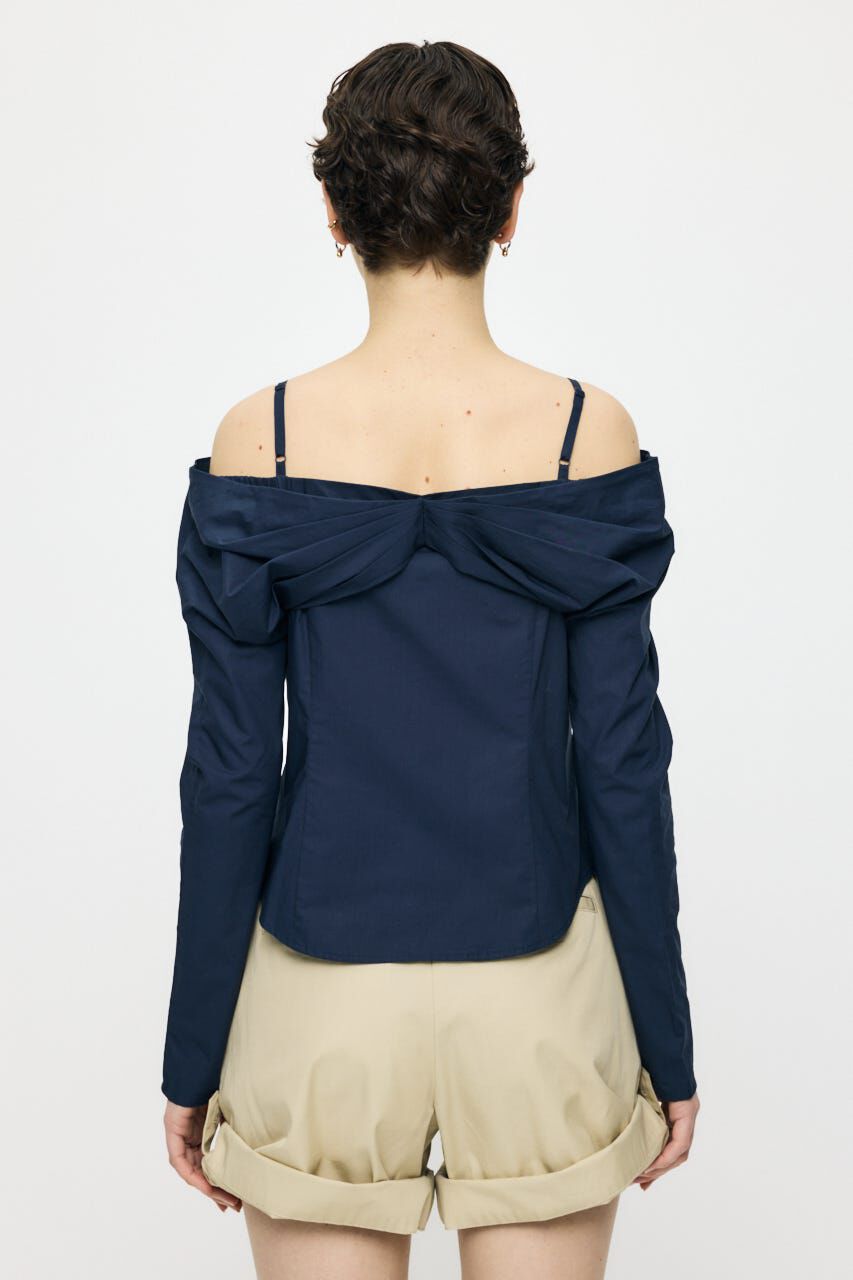 MOUSSY「RIBBON OFF SHOULDER  ブラウス」|その他|