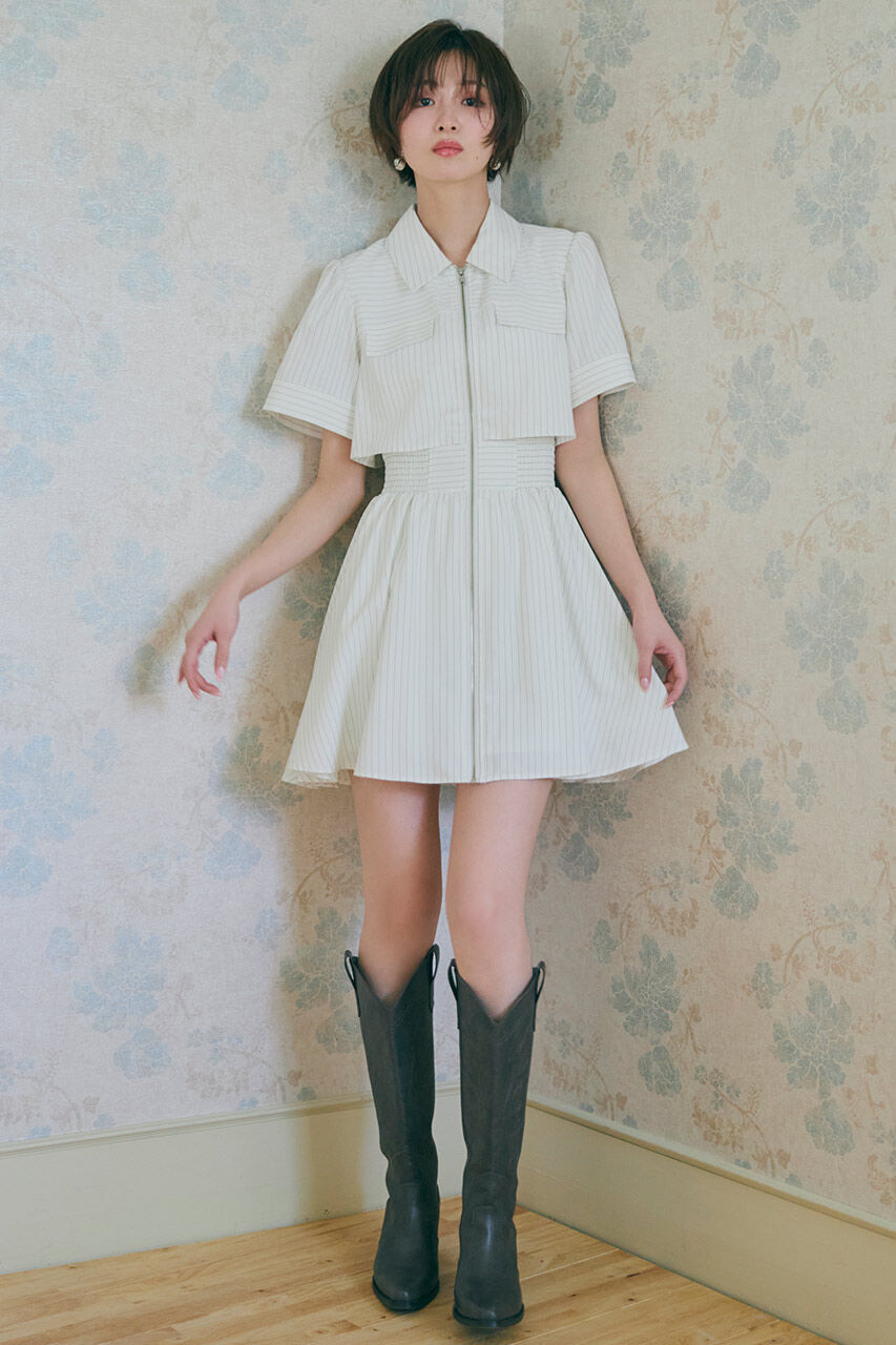 rienda「バストフレアミニワンピース」|ワンピース|