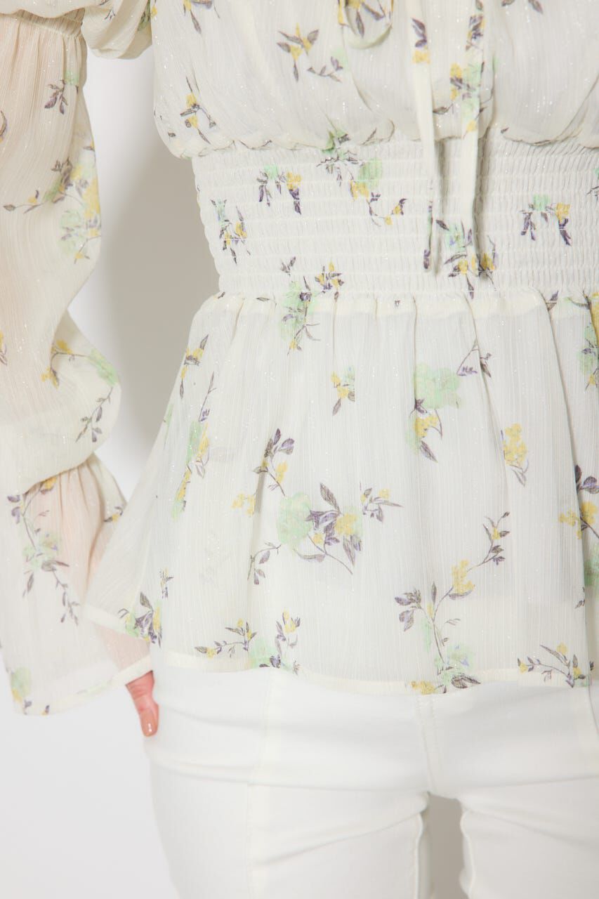 rienda「ボリュームスリーブブラウス」|シャツ・ブラウス|