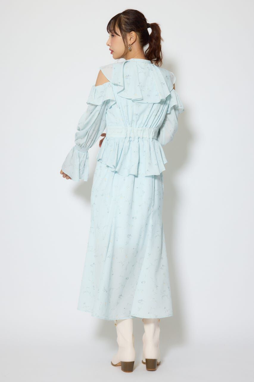 rienda「マーメイドフラワーワンピース」|ワンピース|