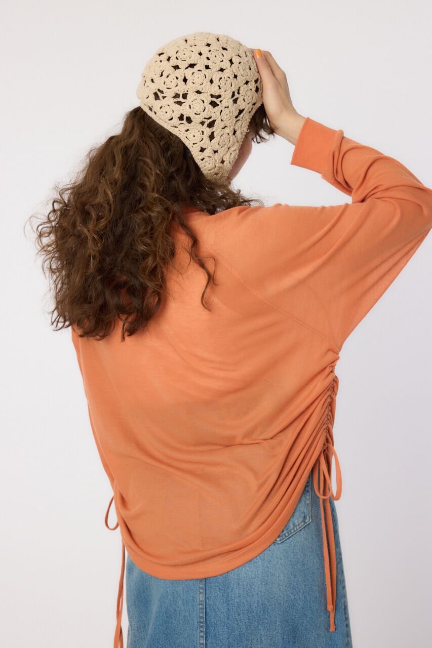 RODEO CROWNS「サイドシャーリングルーズトップス」|Tシャツ・カットソー|