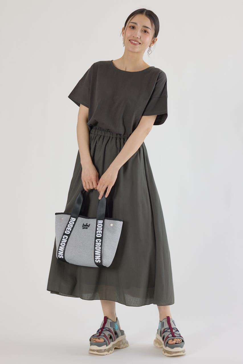 RODEO CROWNS「異素材切替ワンピース」|ワンピース|