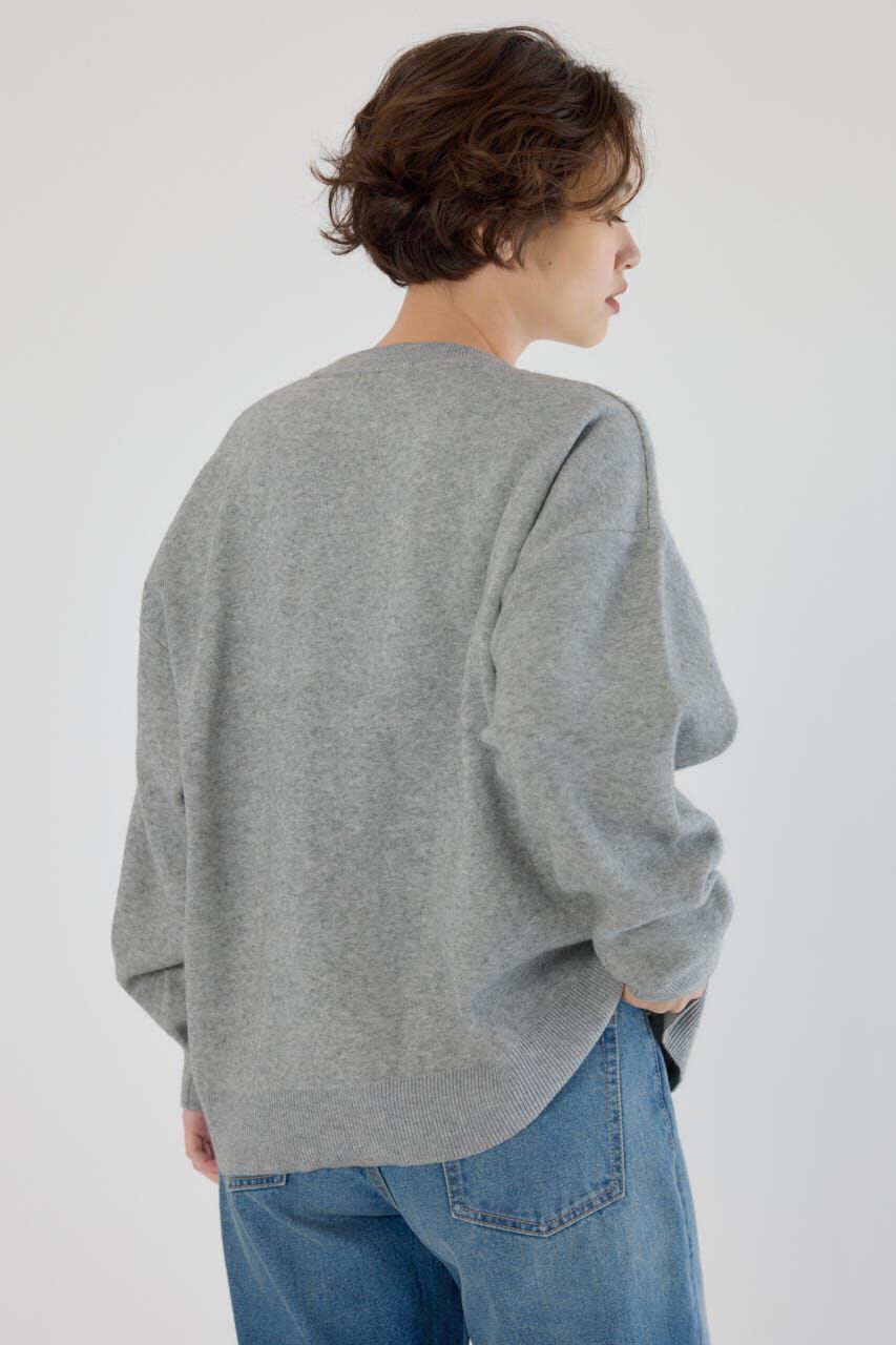 RODEO CROWNS「Frayed Lettering ニットトップス」|ニット・セーター|