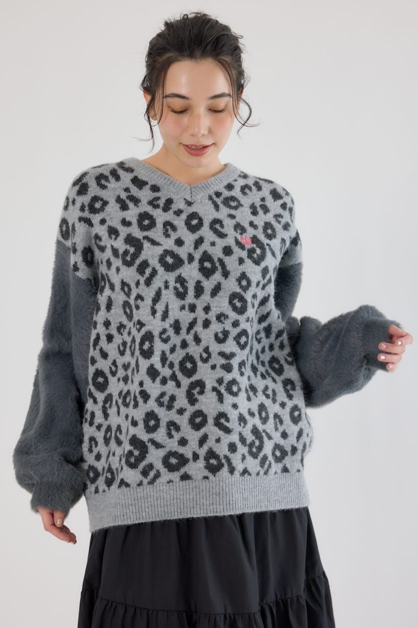 RODEO CROWNS「アームシャギーニットトップス」|ニット・セーター|