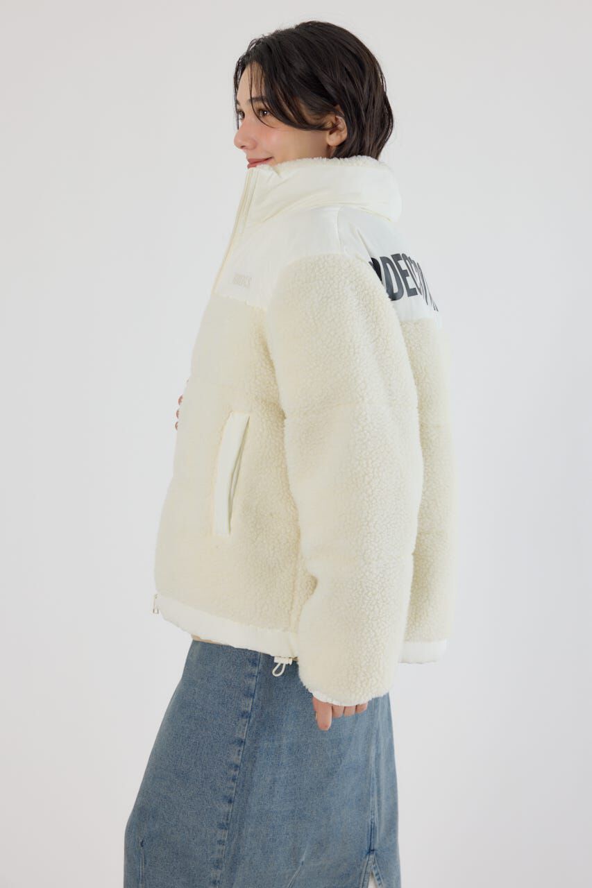 RODEO CROWNS「切り替えボアロゴジャケット」|その他|