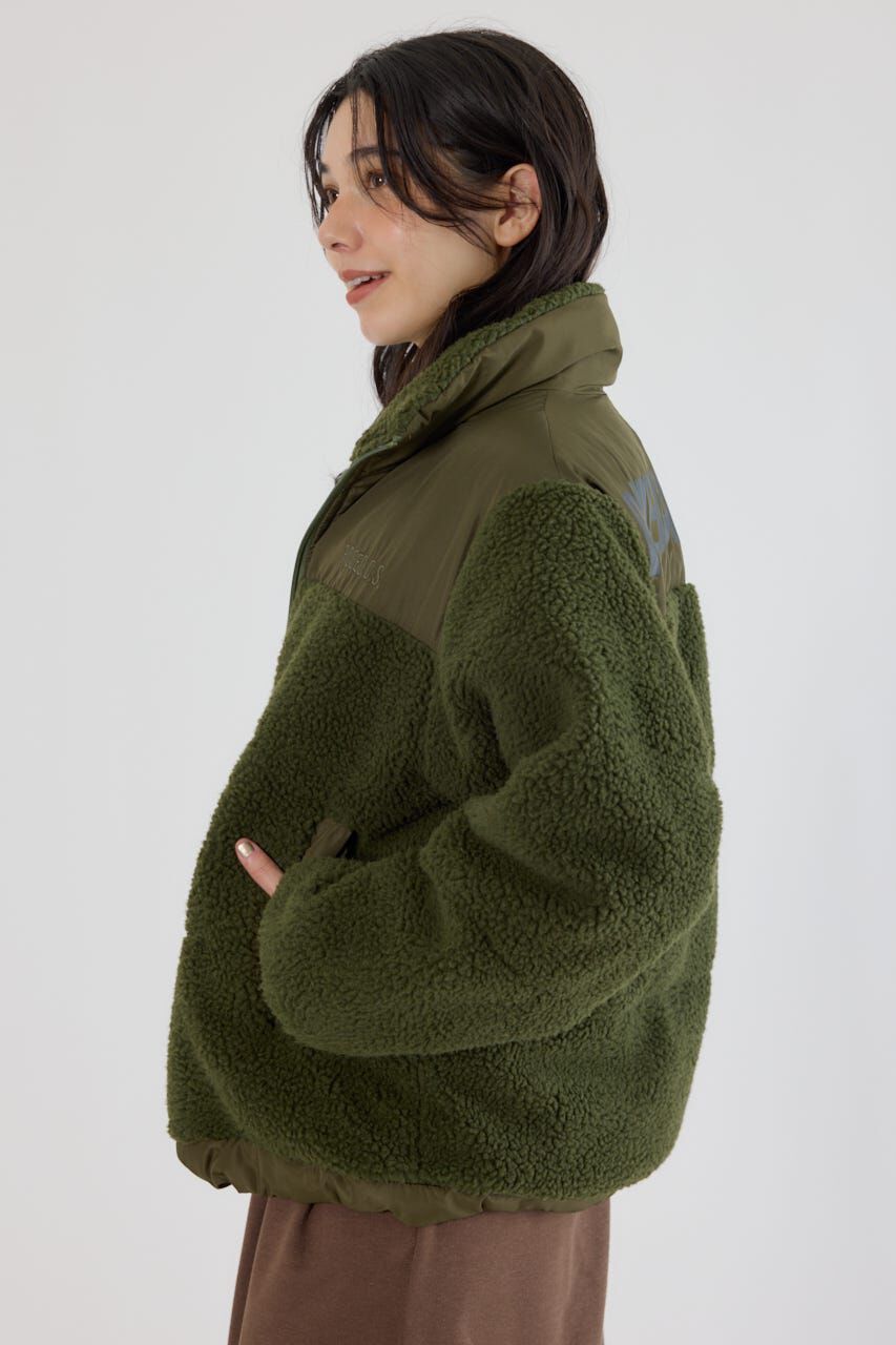 RODEO CROWNS「切り替えボアロゴジャケット」|その他|