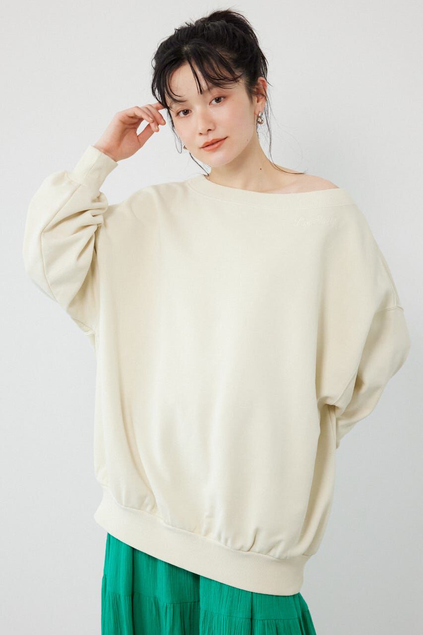 RODEO CROWNS「オフショルダースウェットトップス」|パーカー|IVOY3